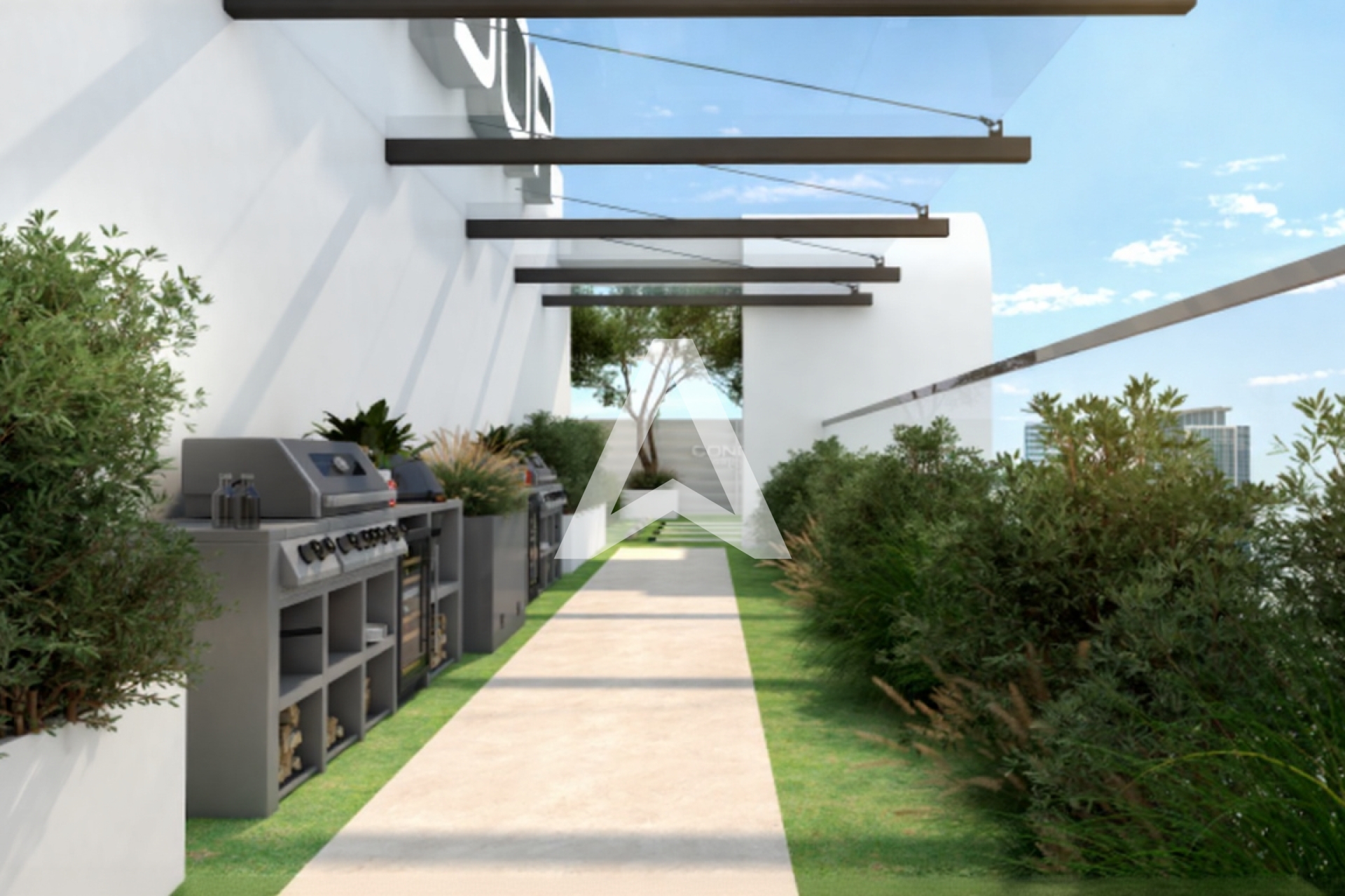Displayed image from the thumbnail slider