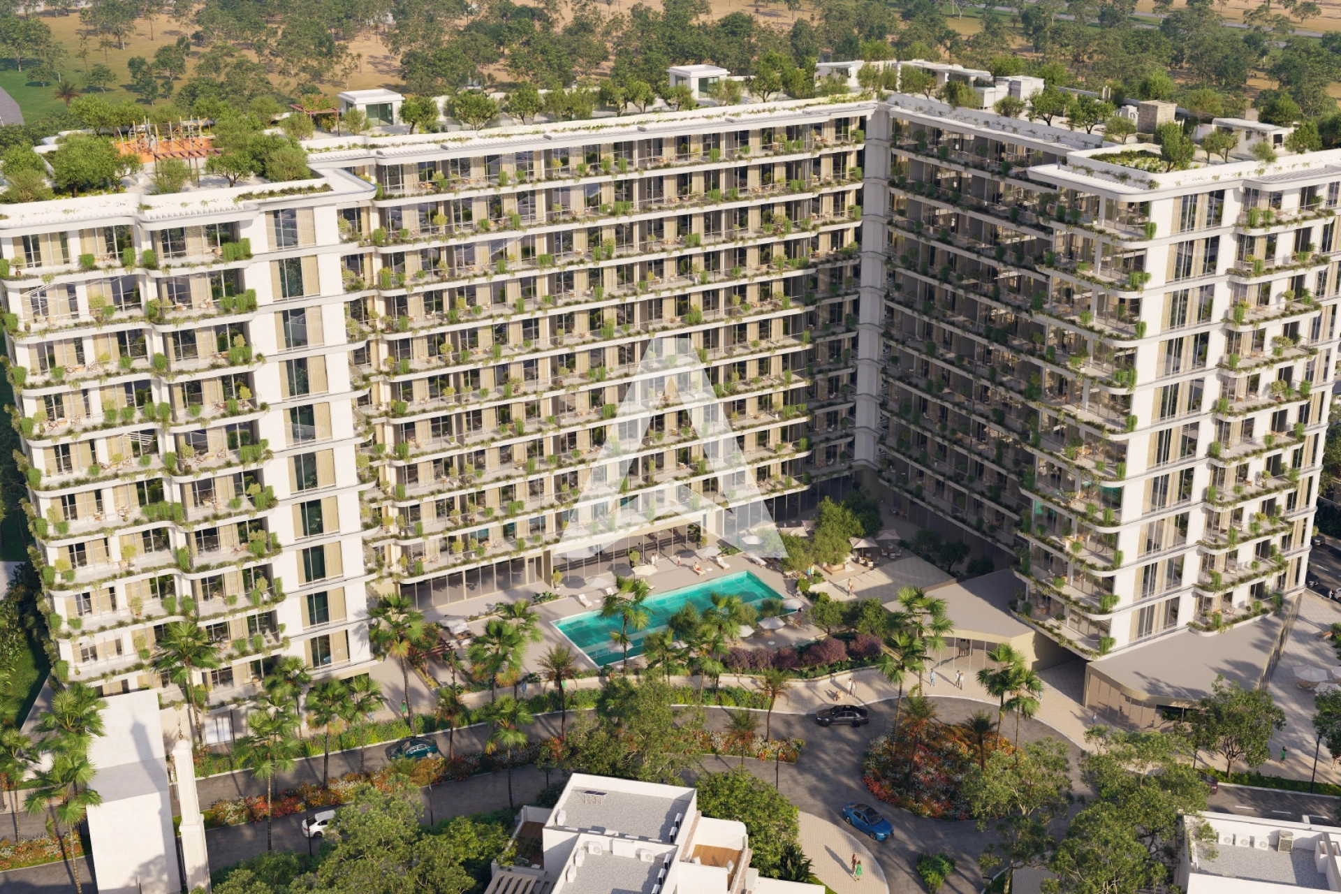 Displayed image from the thumbnail slider