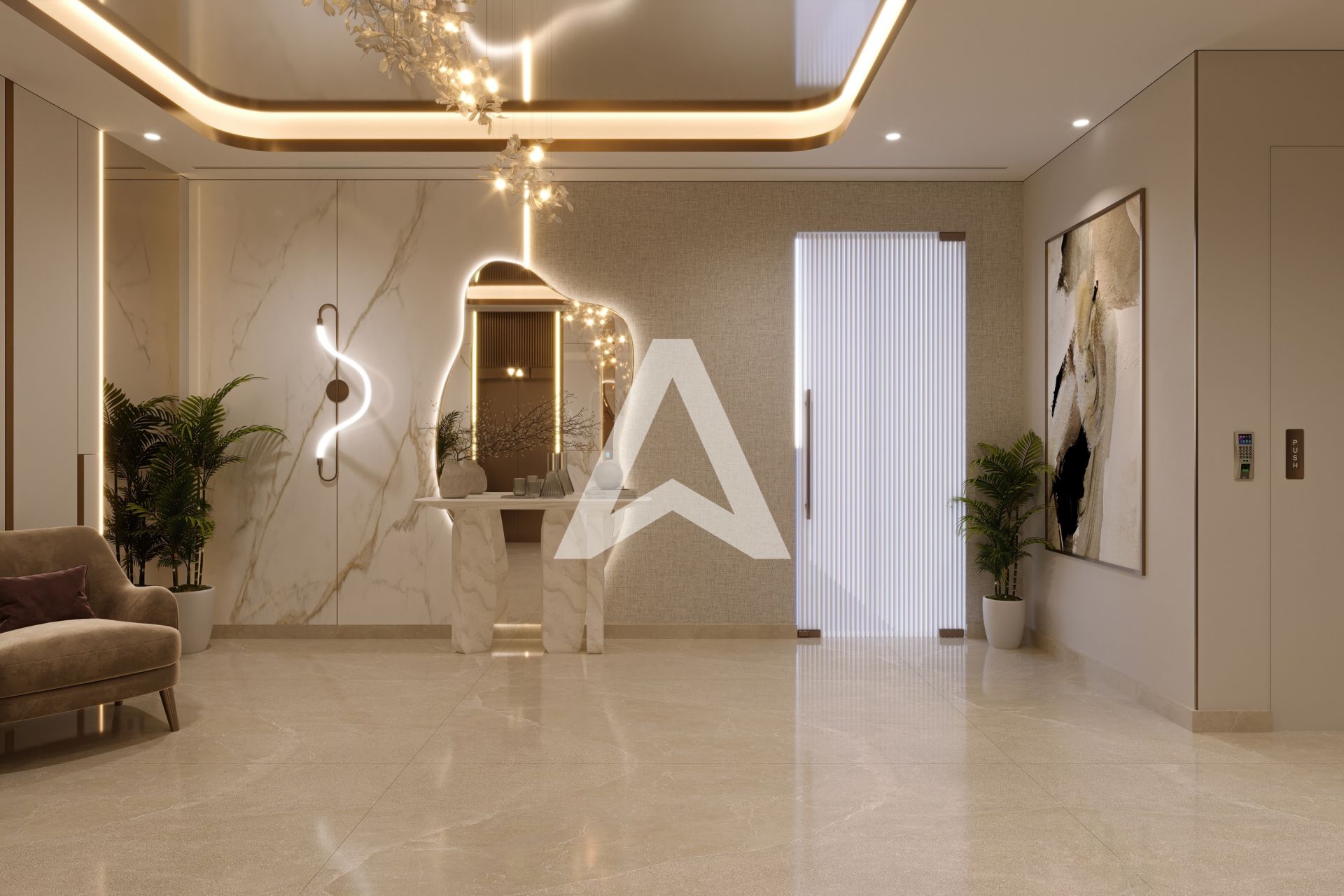 Displayed image from the thumbnail slider