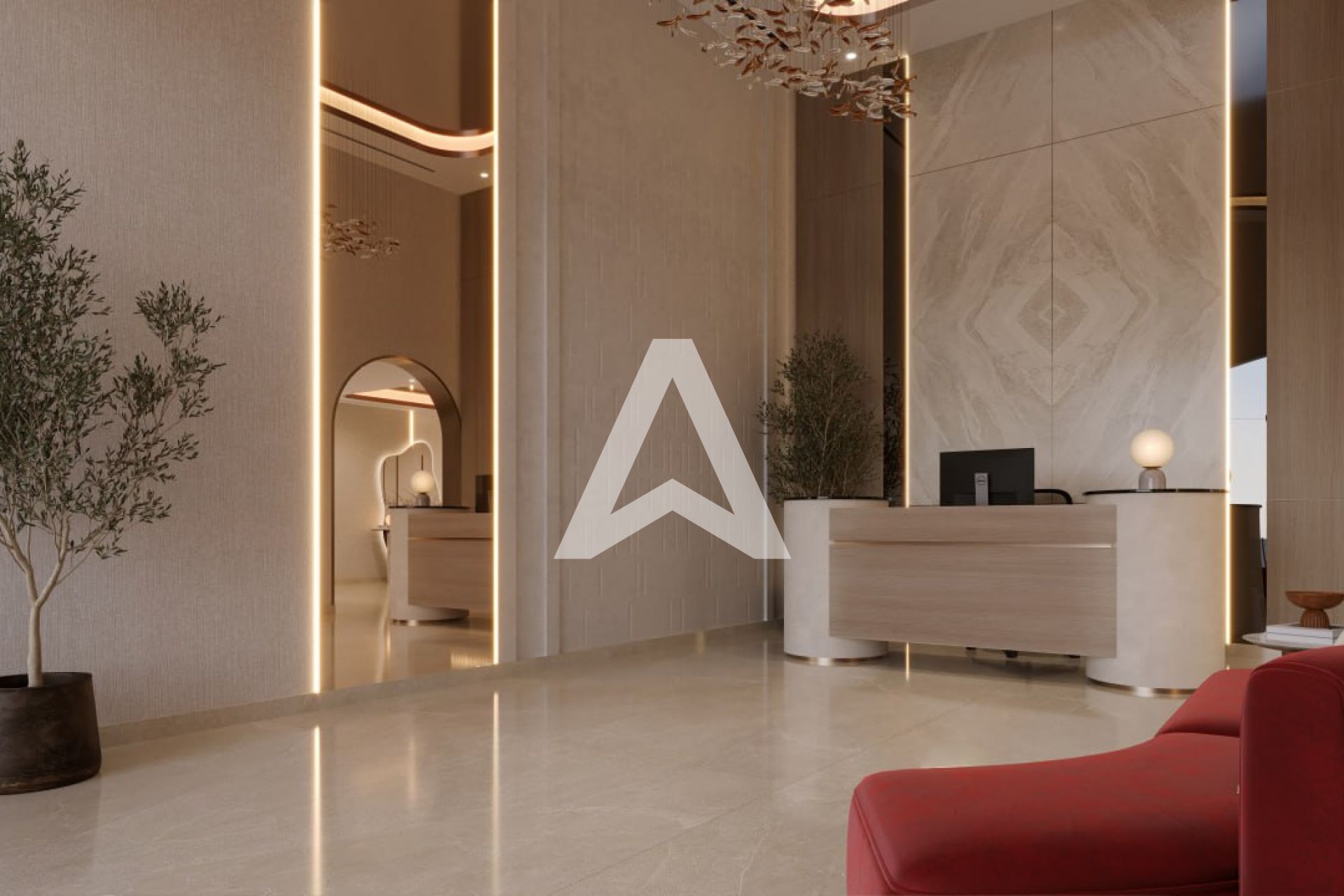 Displayed image from the thumbnail slider