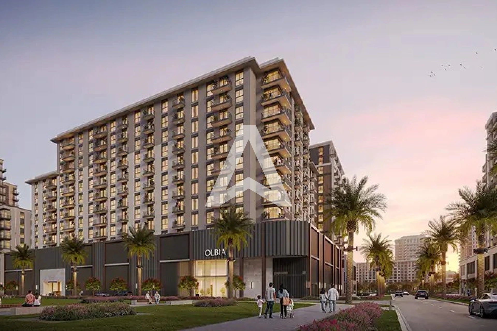 Displayed image from the thumbnail slider