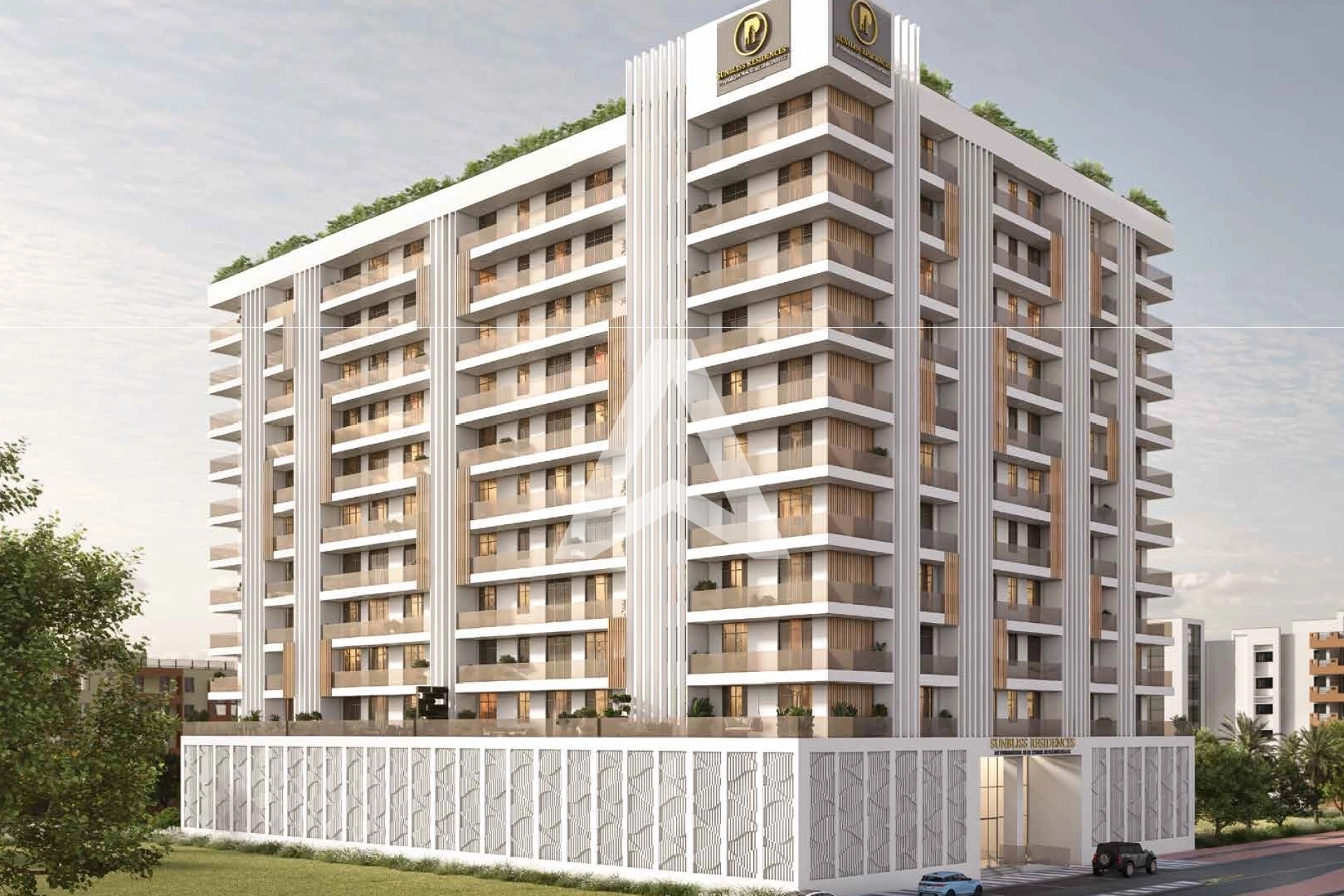 Displayed image from the thumbnail slider