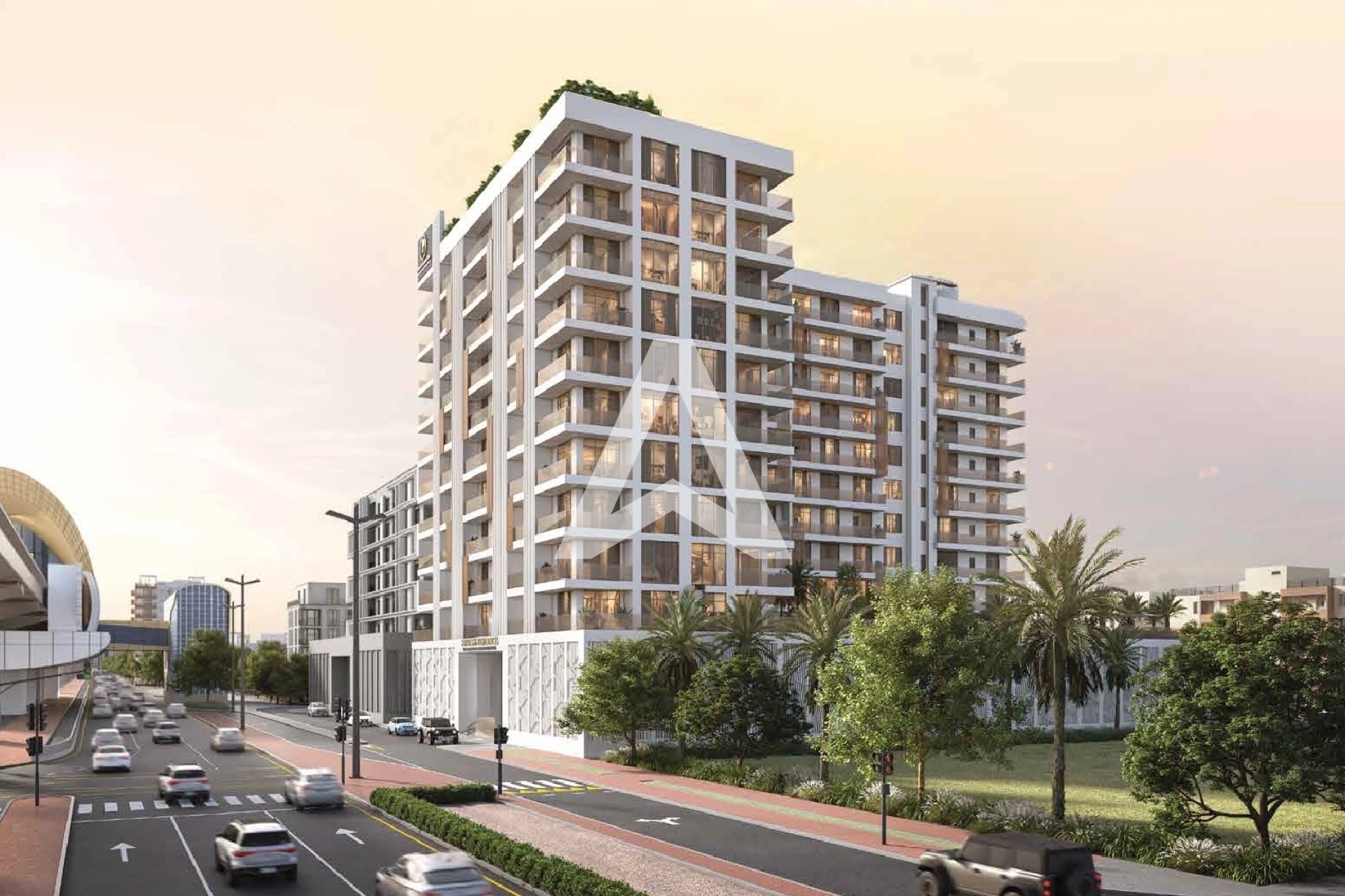 Displayed image from the thumbnail slider