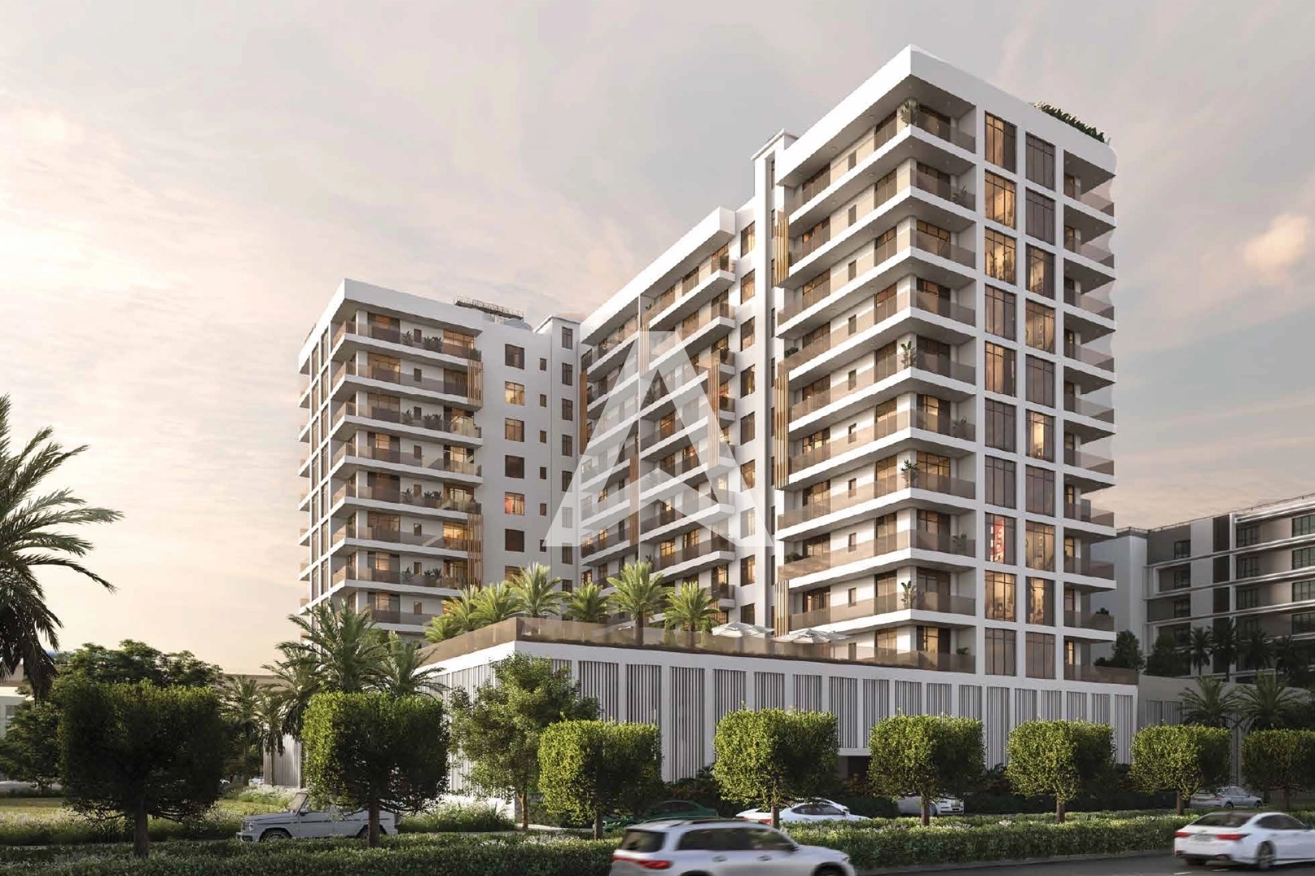 Displayed image from the thumbnail slider