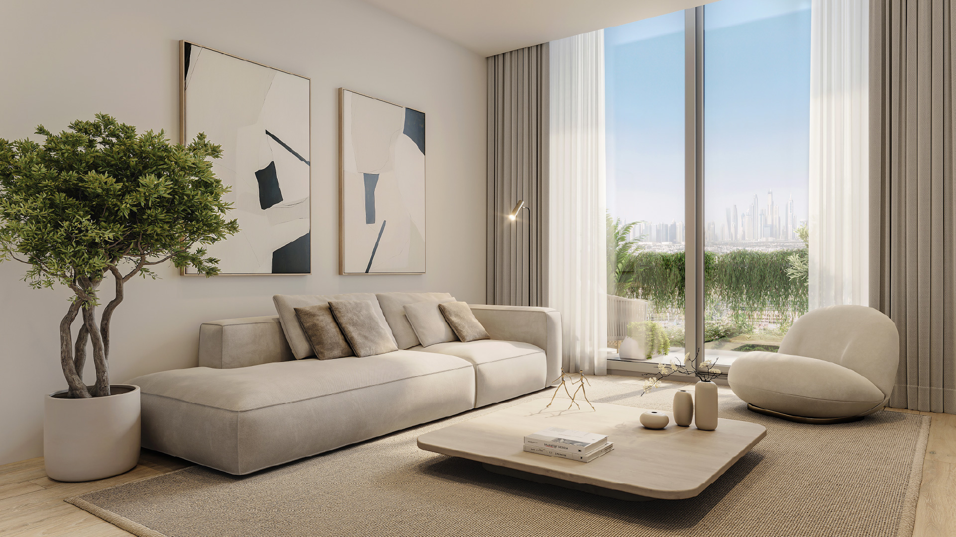 Displayed image from the thumbnail slider