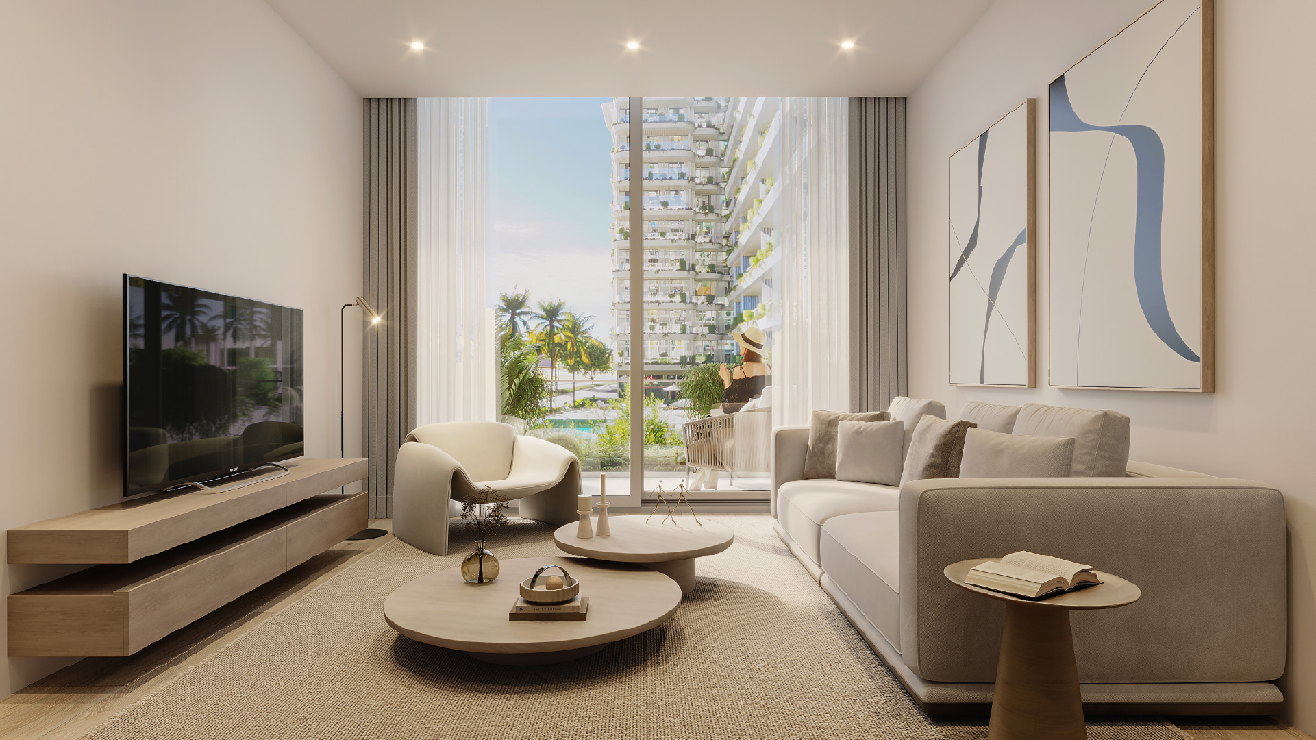 Displayed image from the thumbnail slider