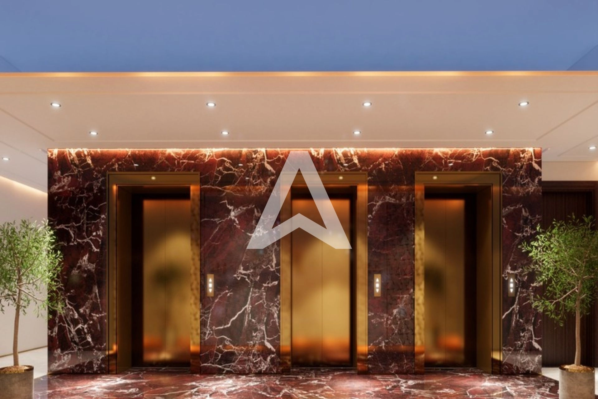 Displayed image from the thumbnail slider