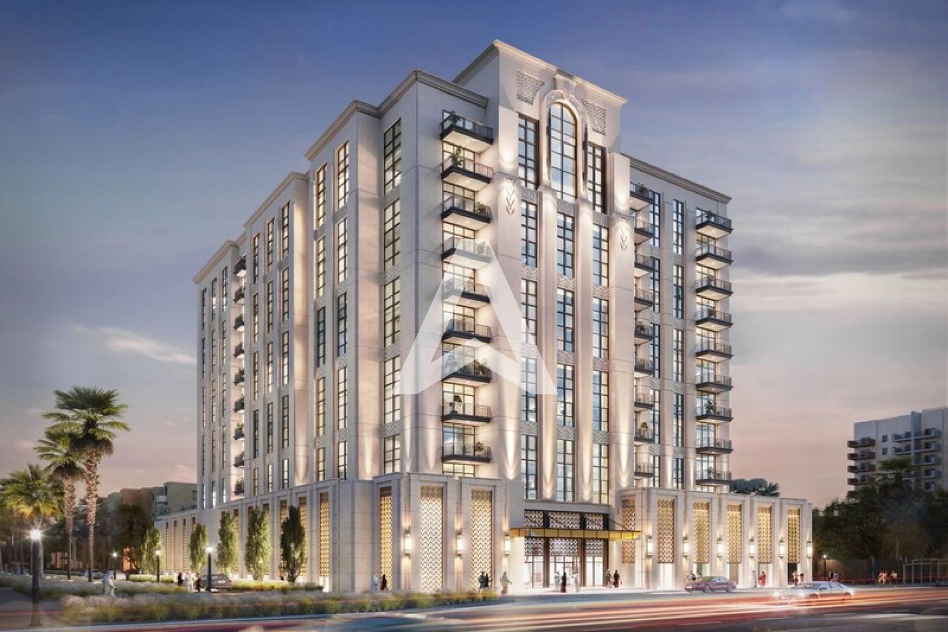 Displayed image from the thumbnail slider