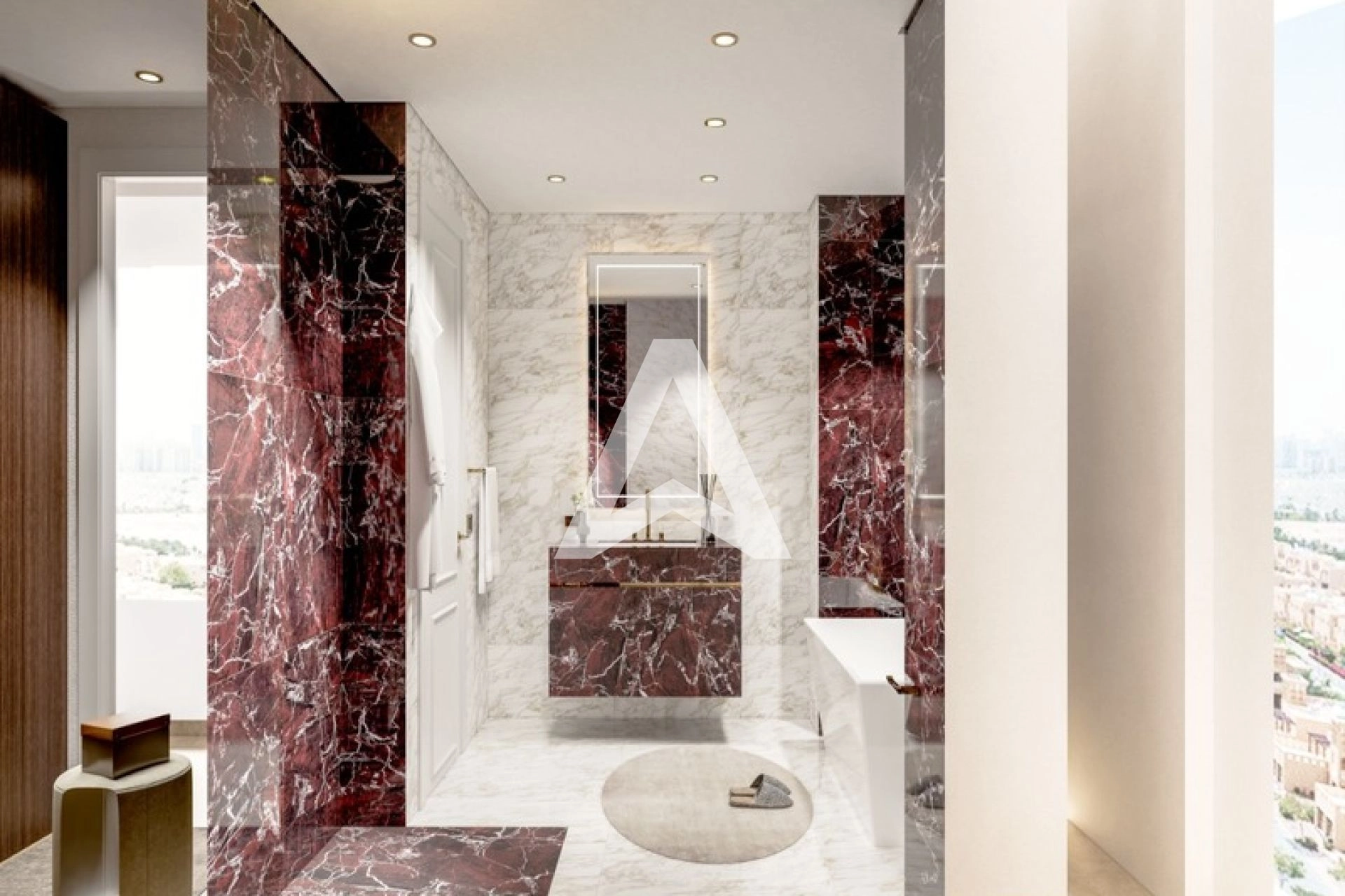 Displayed image from the thumbnail slider