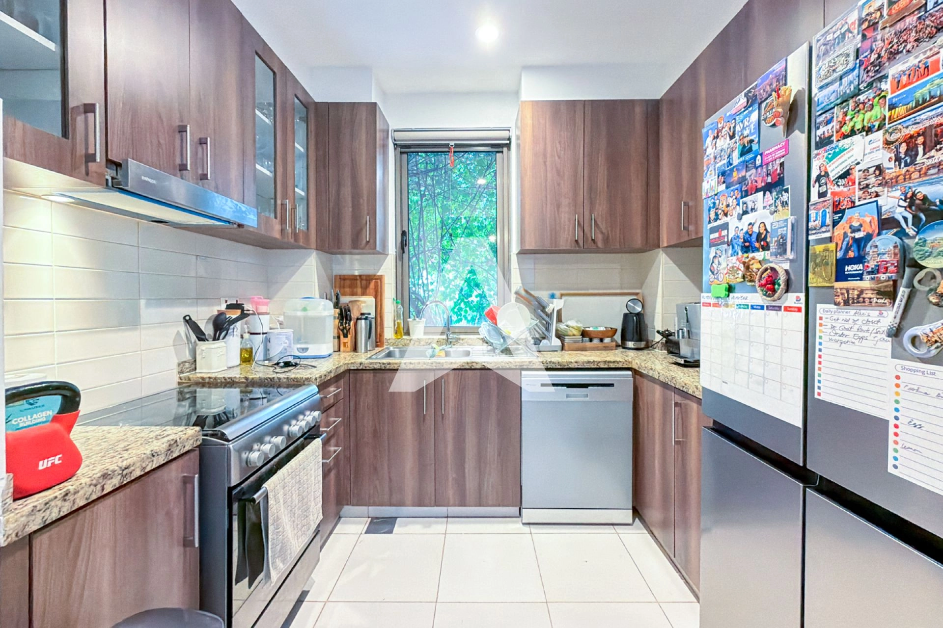 Displayed image from the thumbnail slider