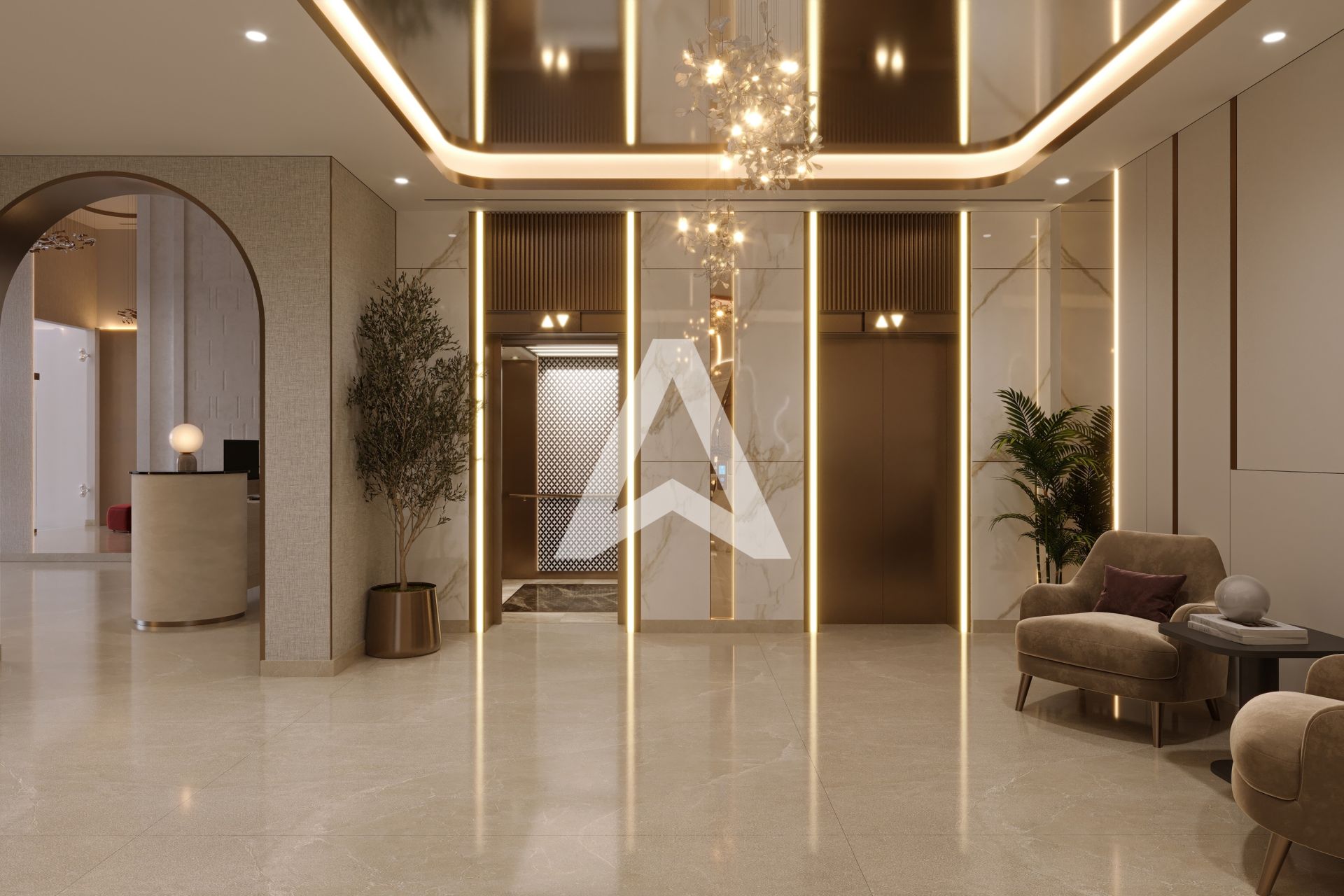 Displayed image from the thumbnail slider