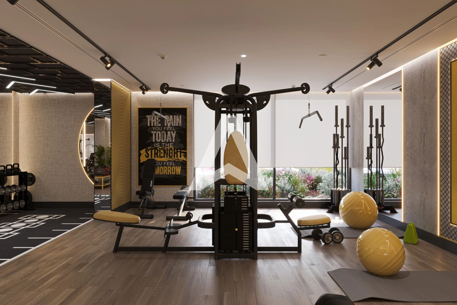 Displayed image from the thumbnail slider