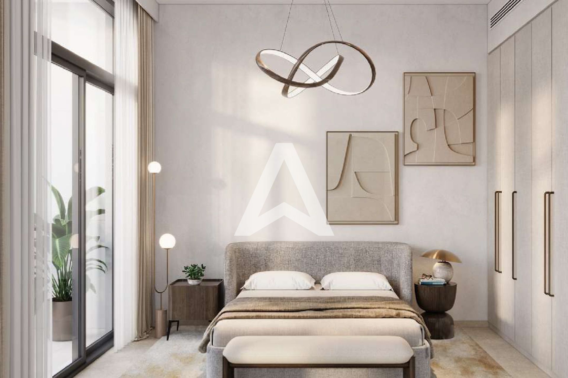 Displayed image from the thumbnail slider