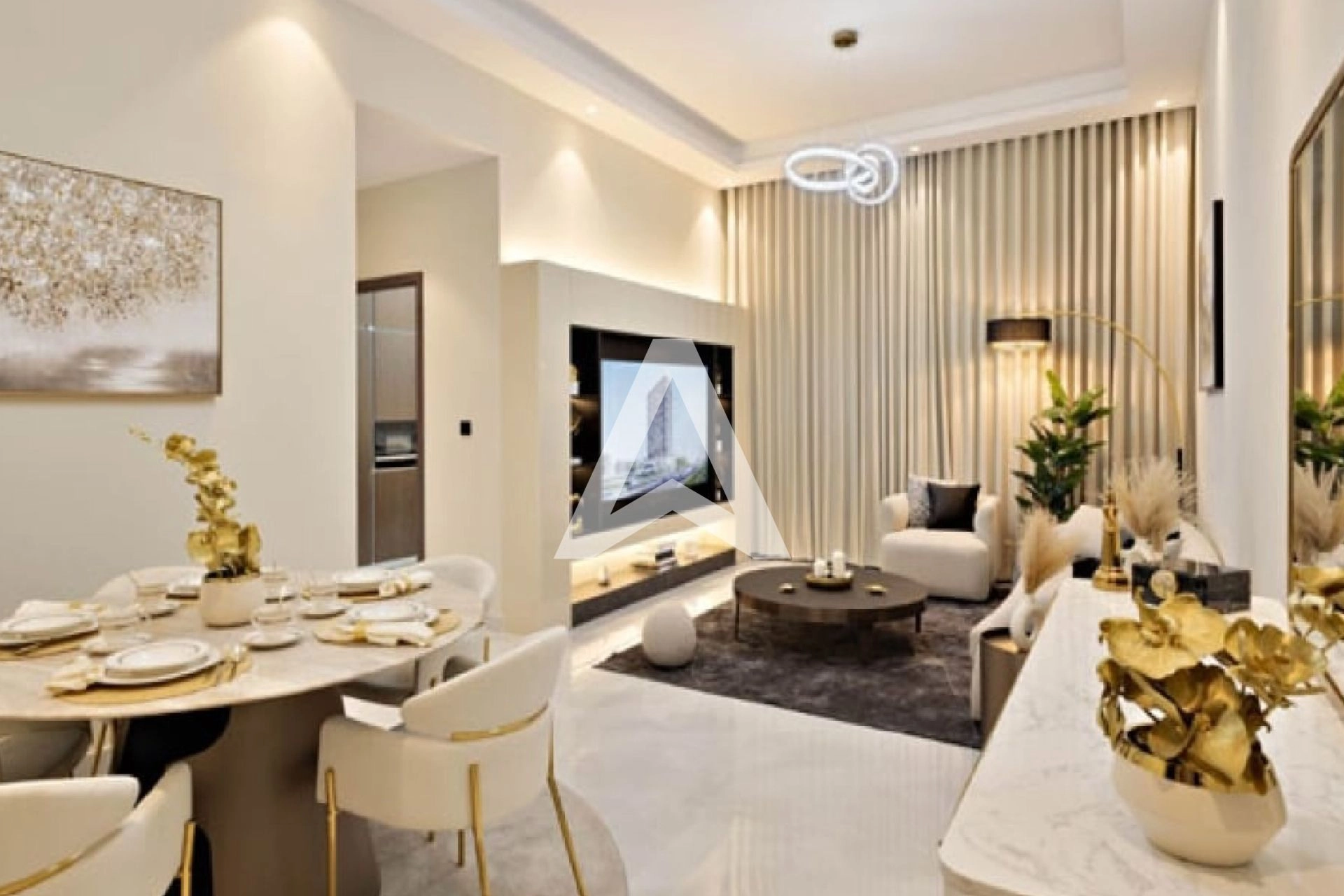 Displayed image from the thumbnail slider