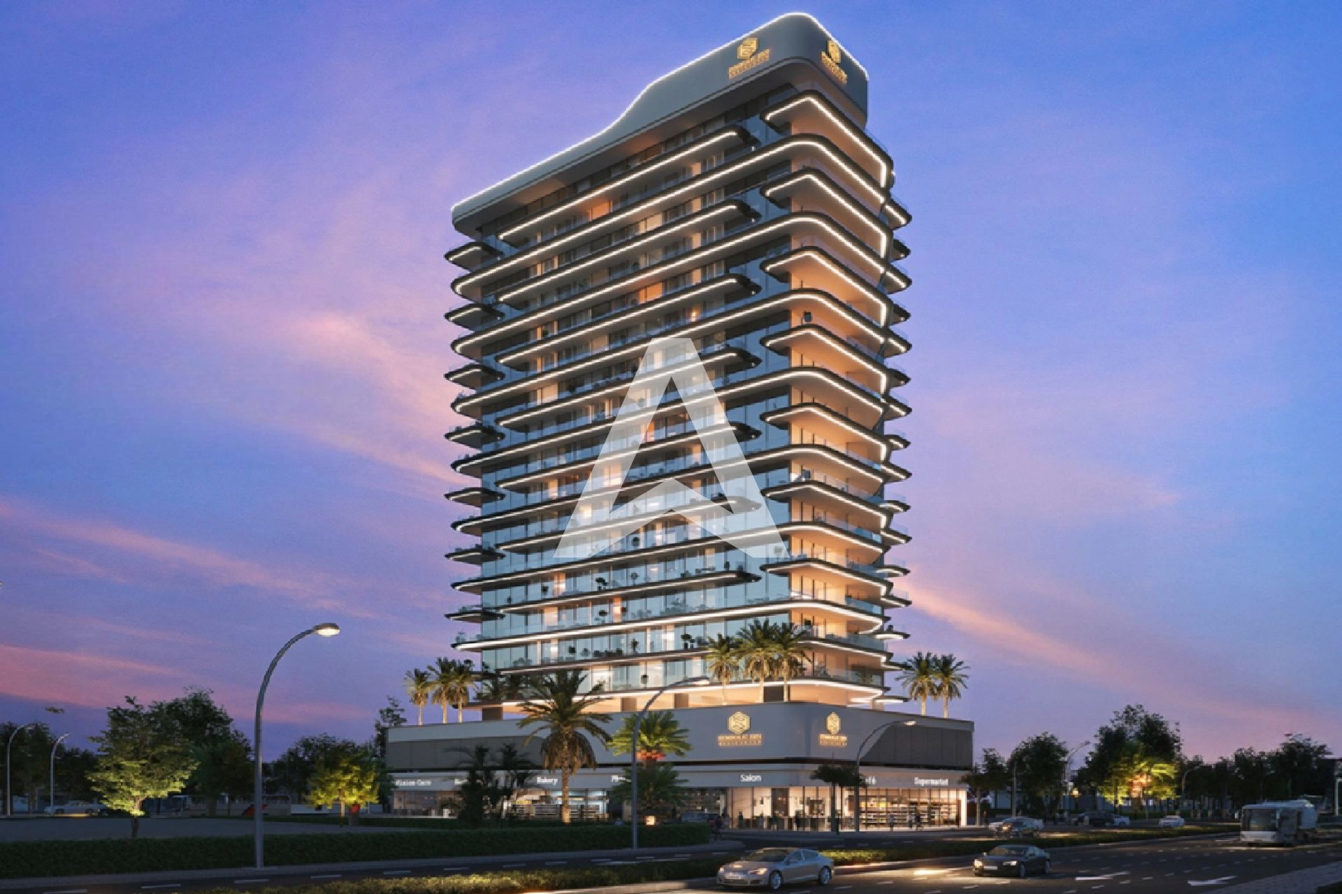 Displayed image from the thumbnail slider