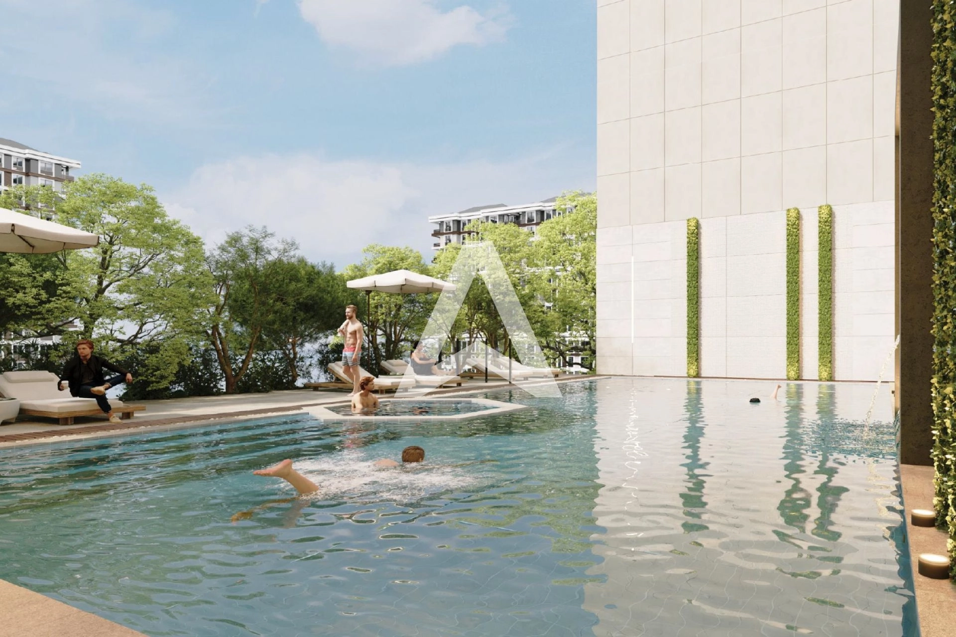 Displayed image from the thumbnail slider