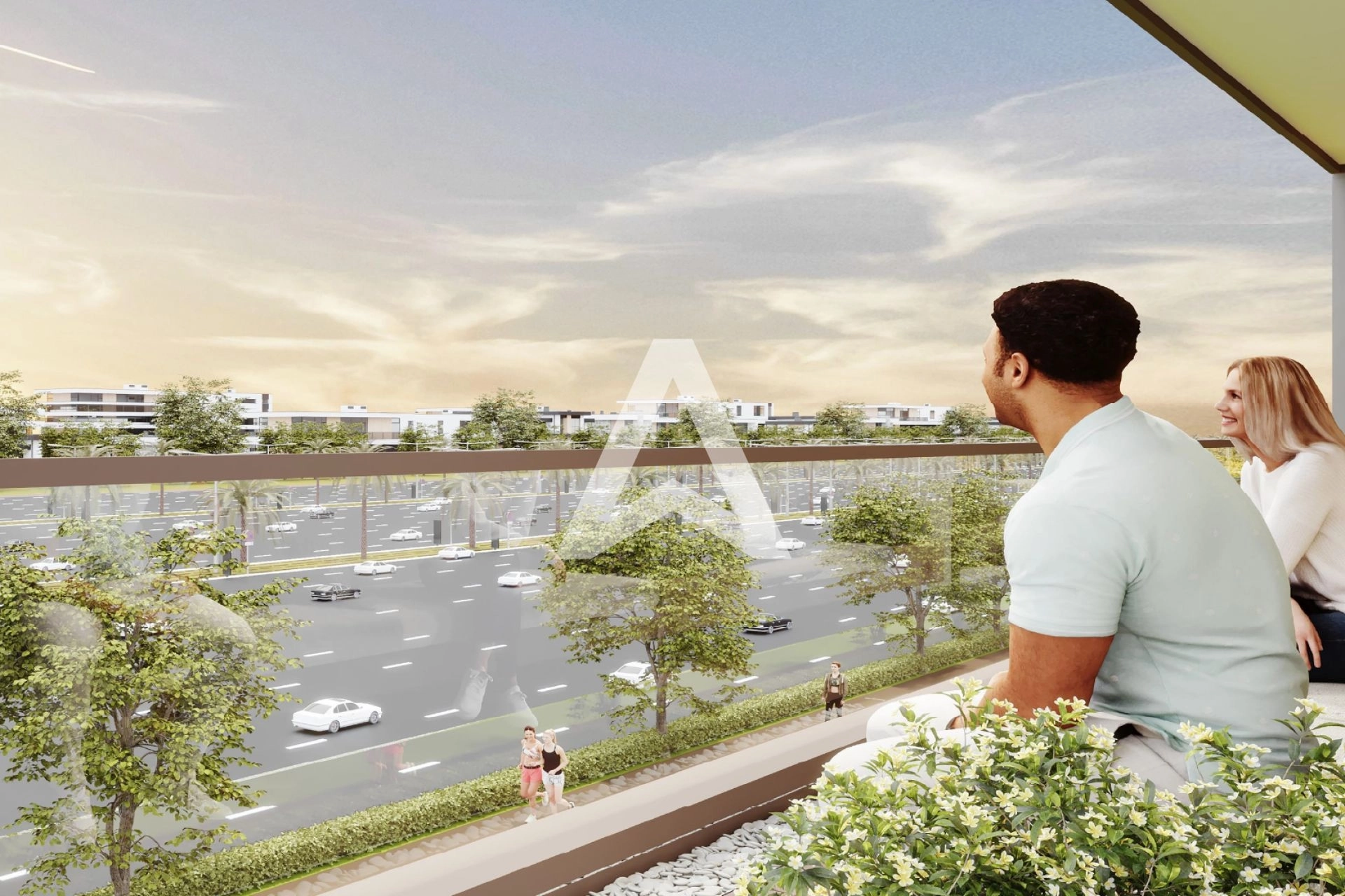 Displayed image from the thumbnail slider