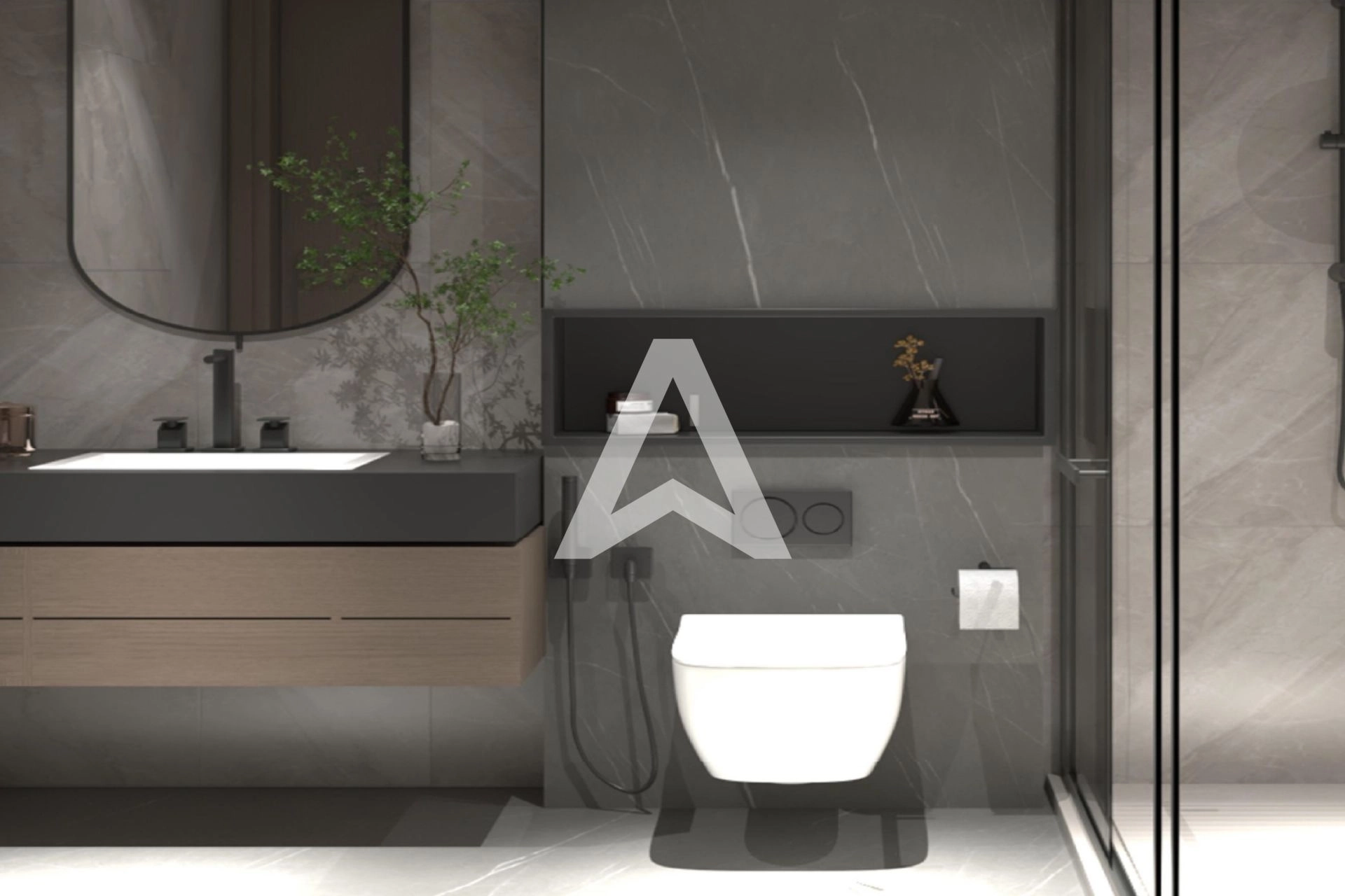 Displayed image from the thumbnail slider