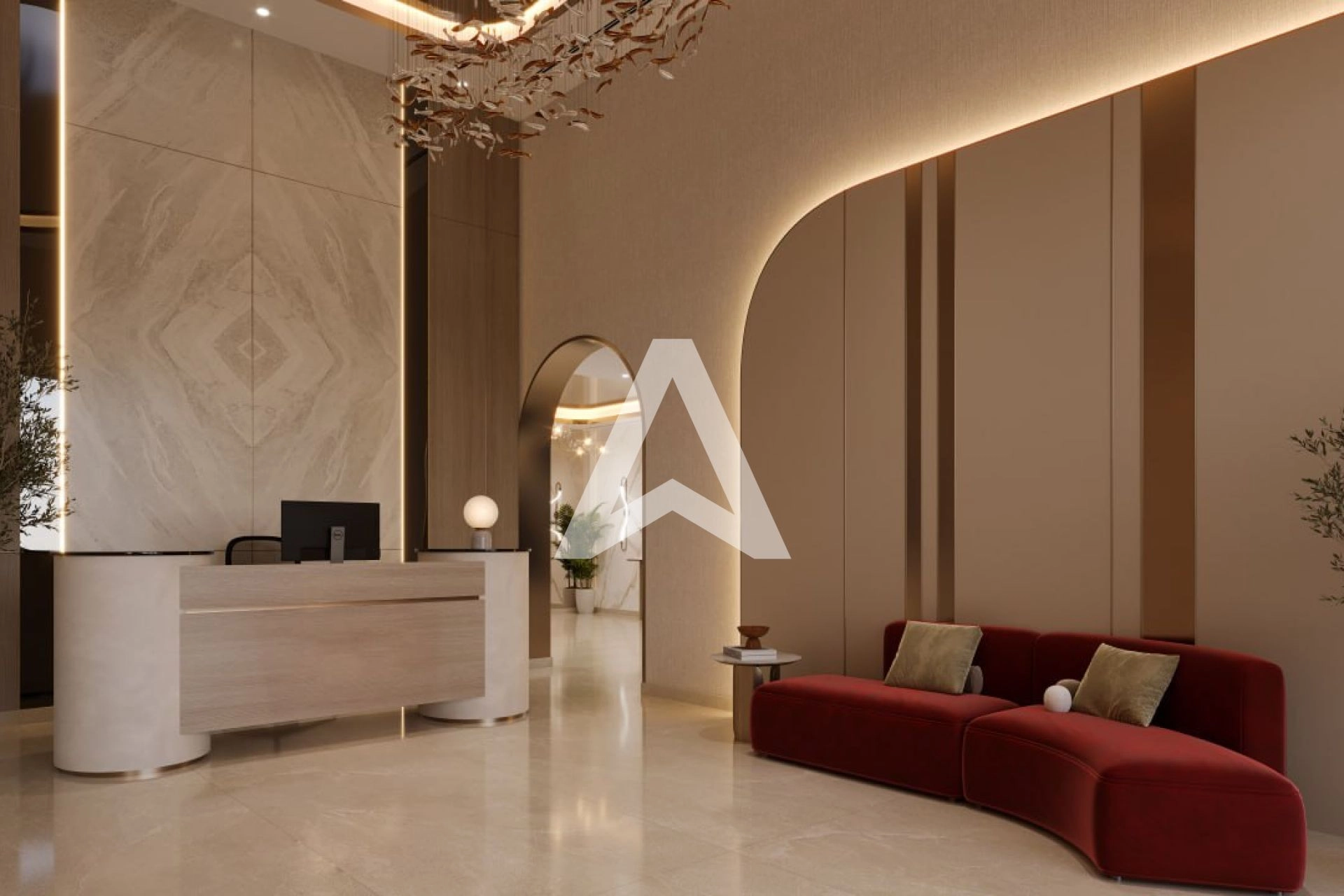 Displayed image from the thumbnail slider