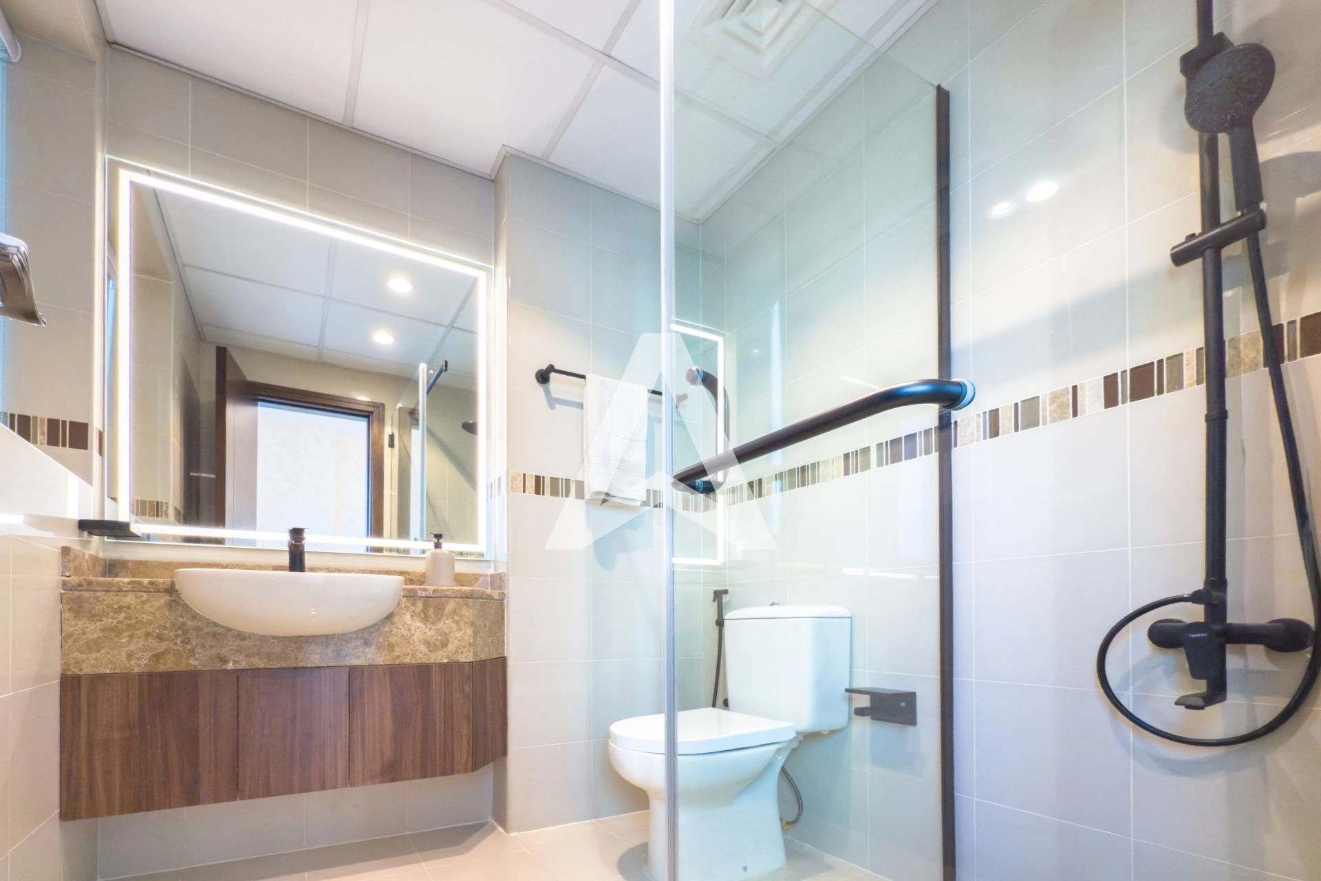 Displayed image from the thumbnail slider