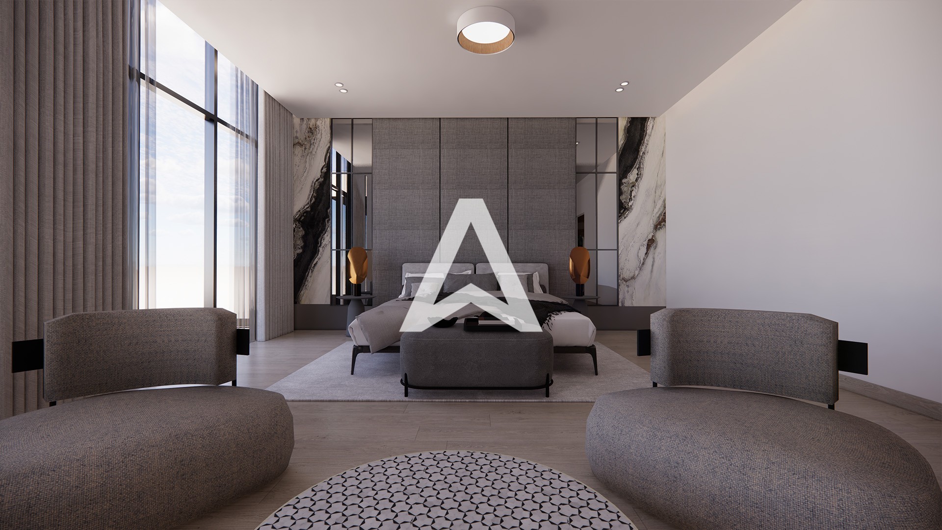 Displayed image from the thumbnail slider