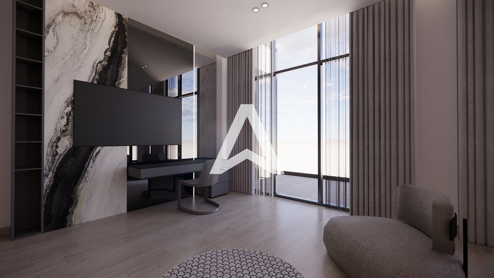 Displayed image from the thumbnail slider