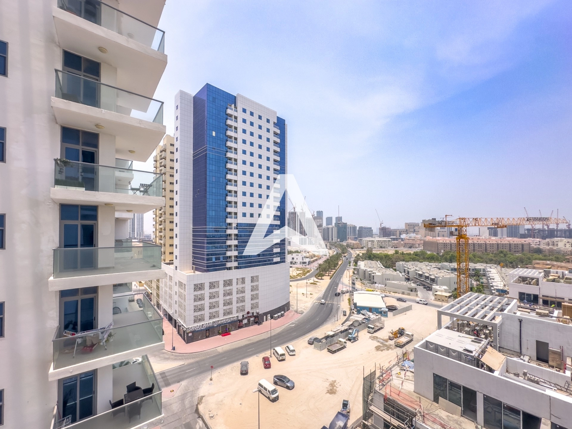 Displayed image from the thumbnail slider