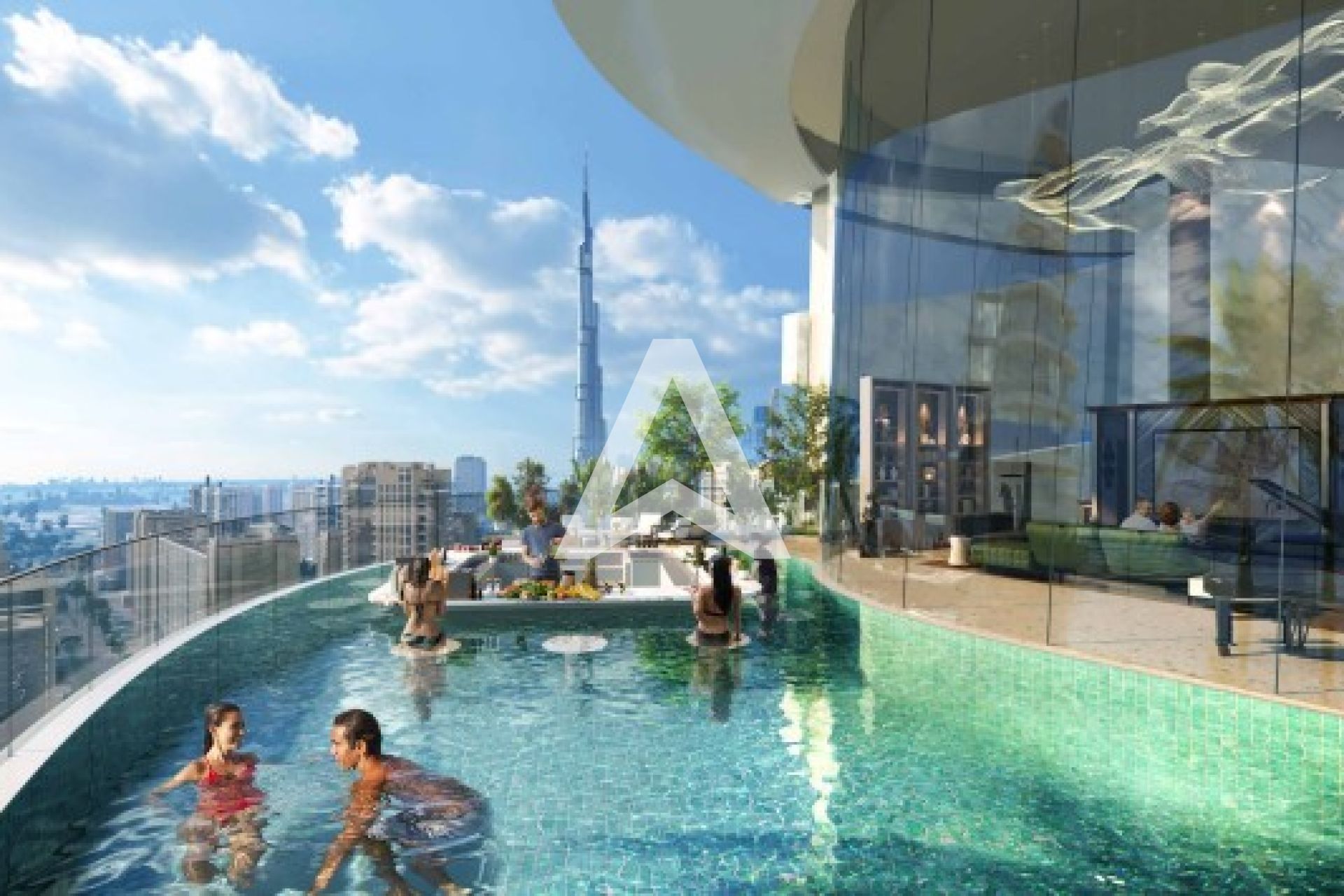 Displayed image from the thumbnail slider