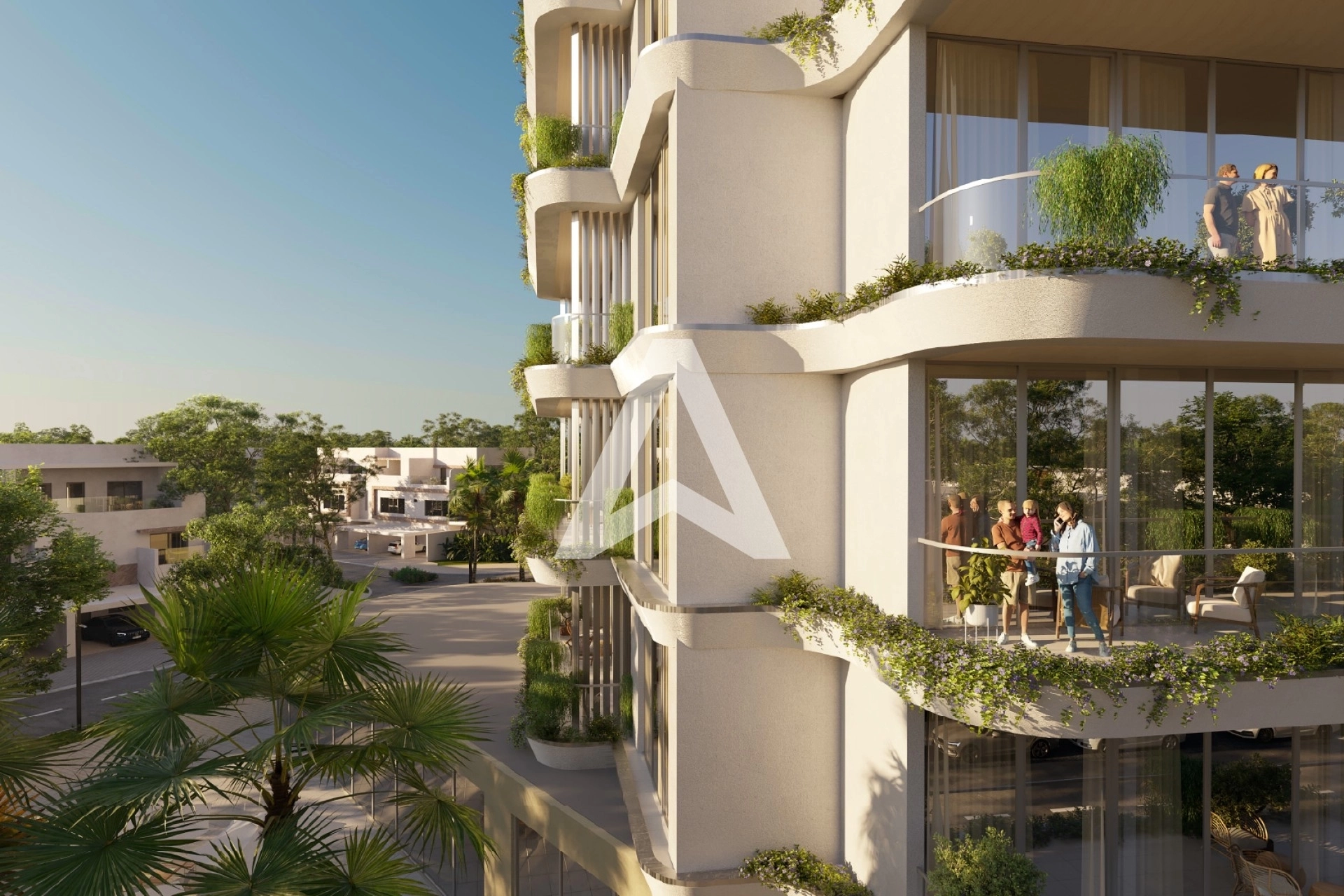 Displayed image from the thumbnail slider