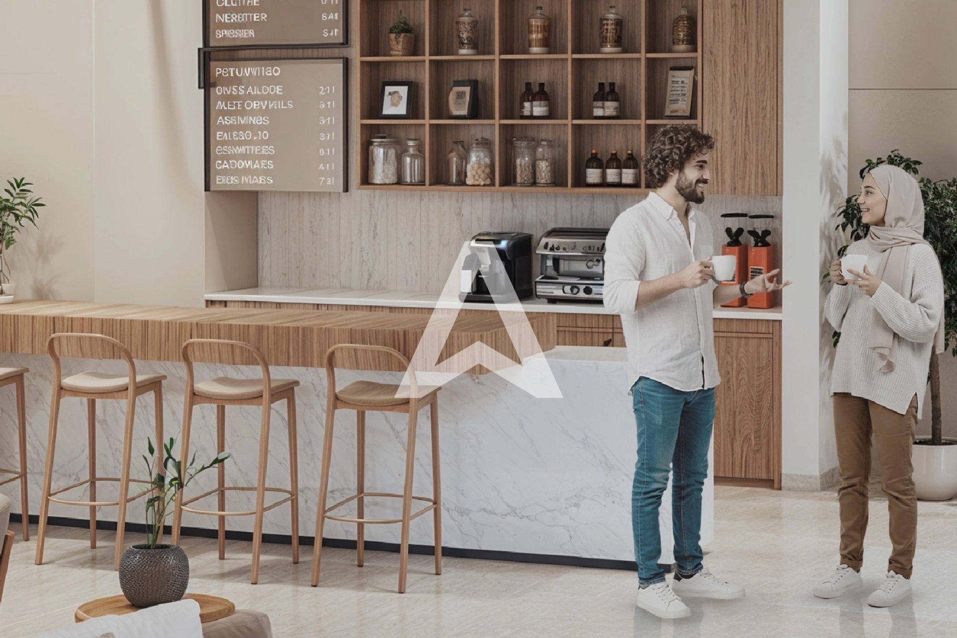 Displayed image from the thumbnail slider