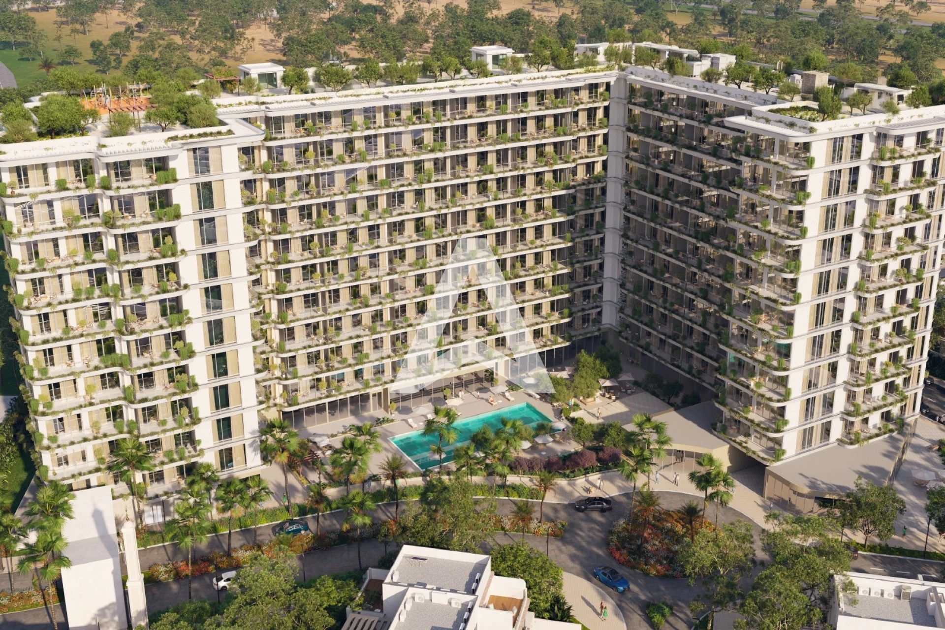 Displayed image from the thumbnail slider