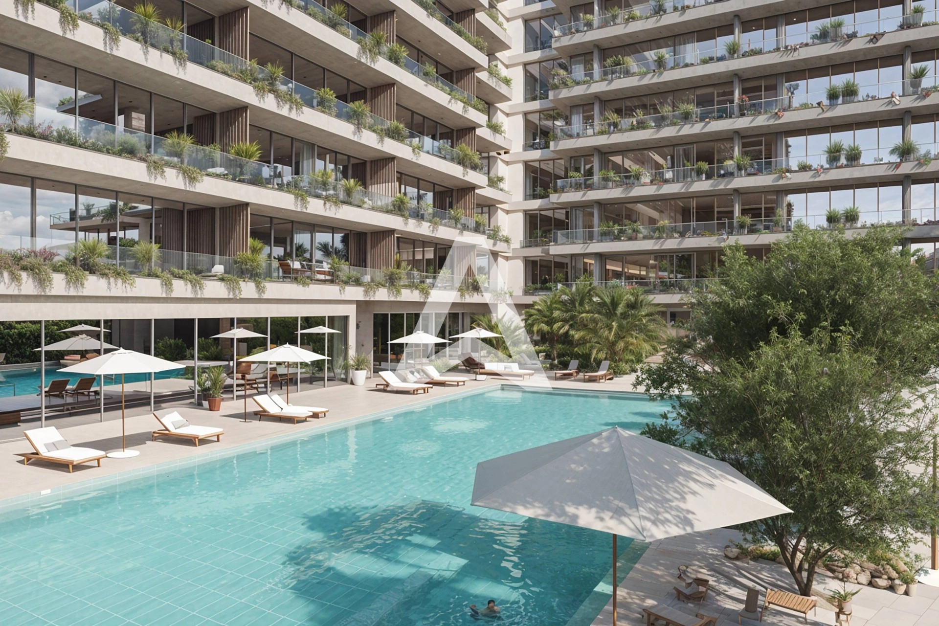 Displayed image from the thumbnail slider