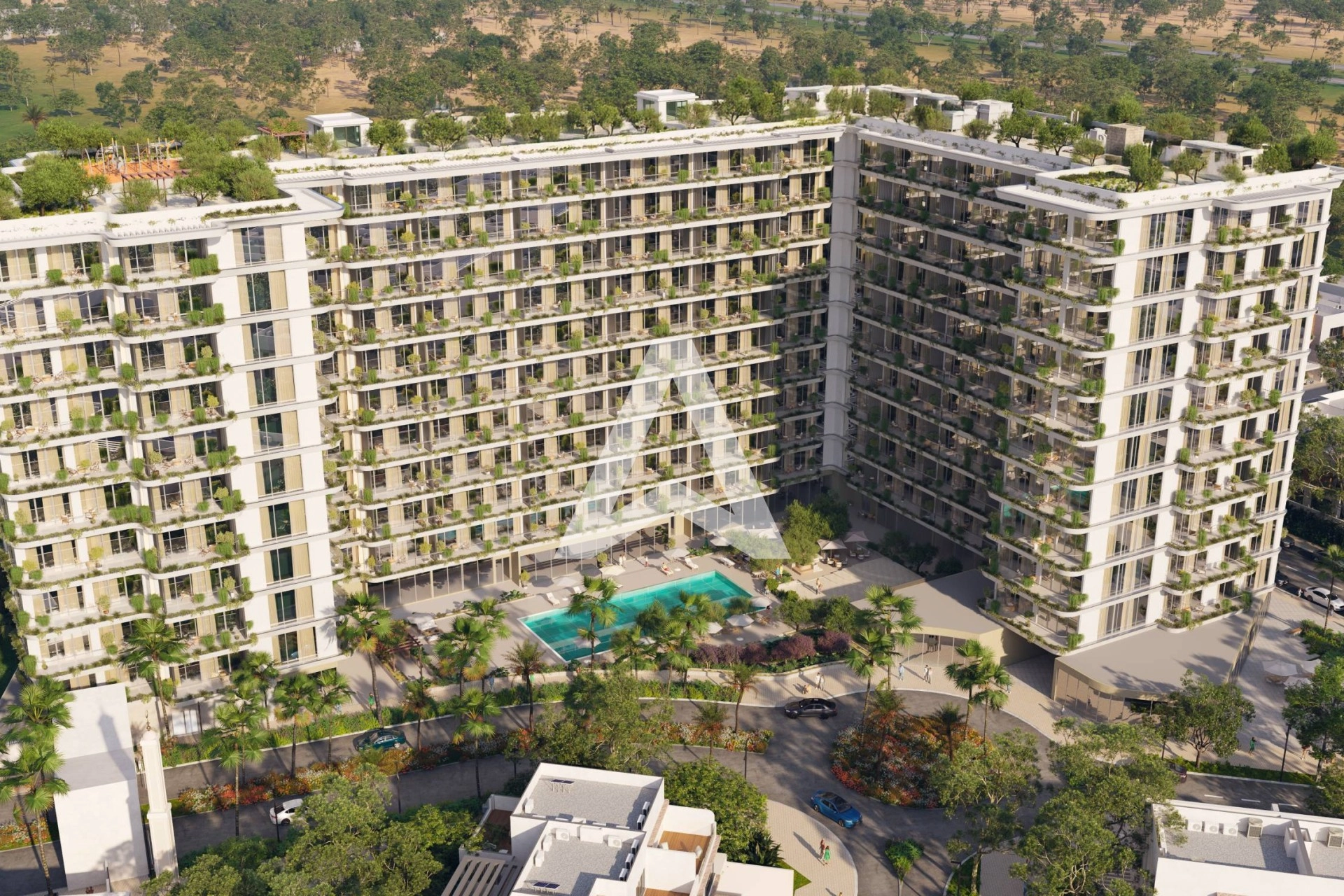 Displayed image from the thumbnail slider