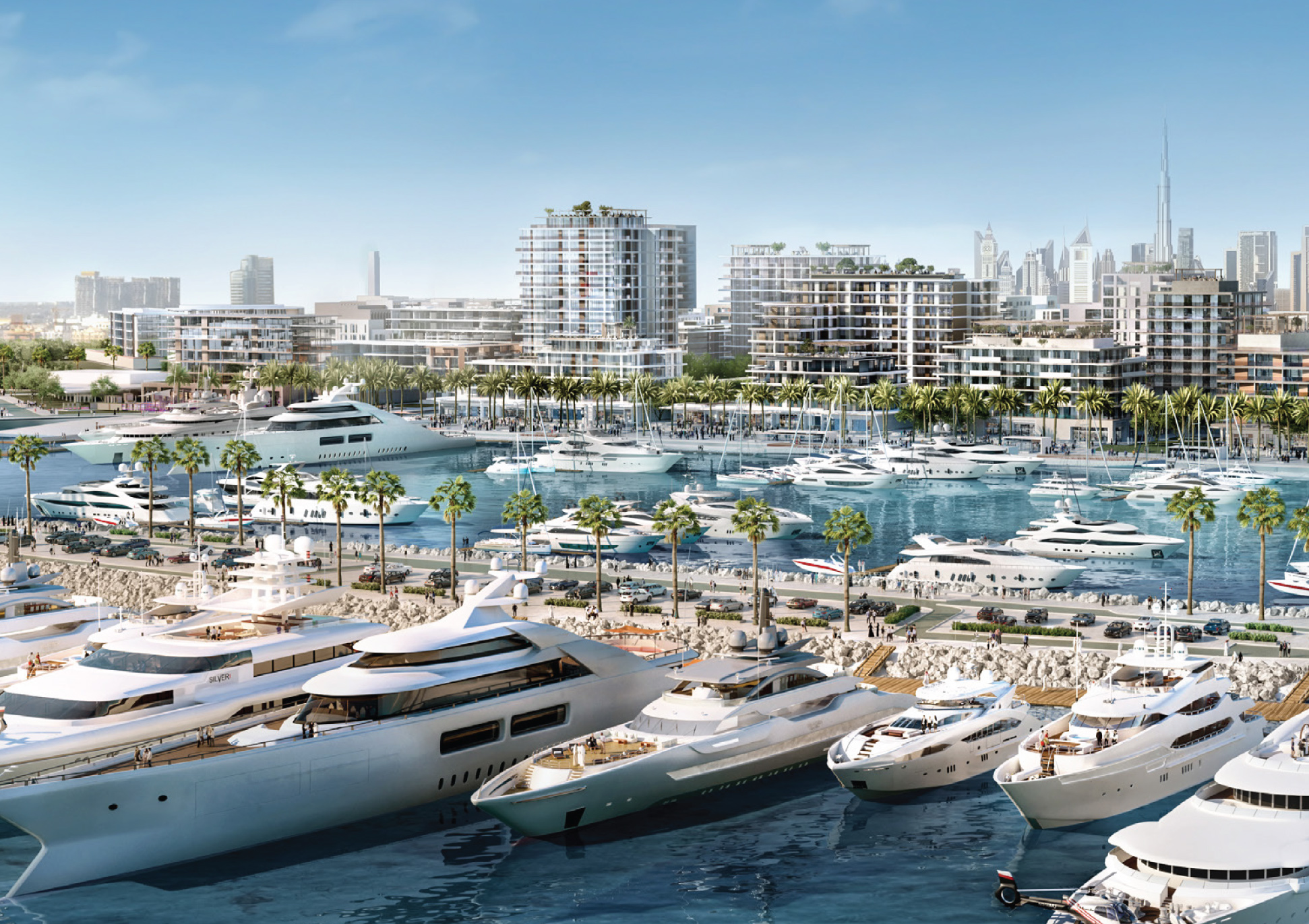 Displayed image from the thumbnail slider