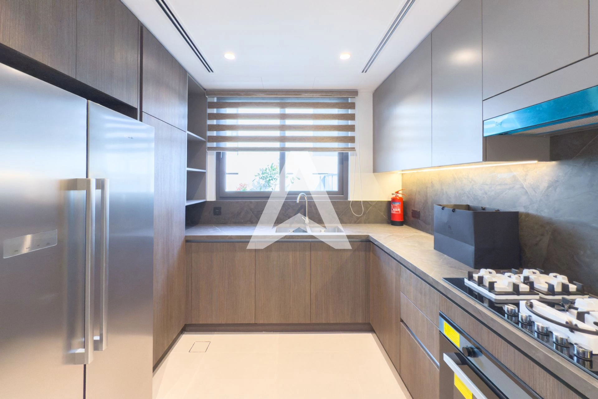 Displayed image from the thumbnail slider