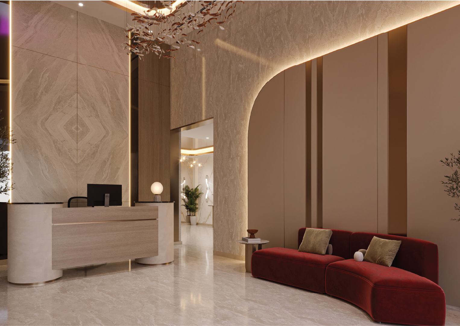 Displayed image from the thumbnail slider