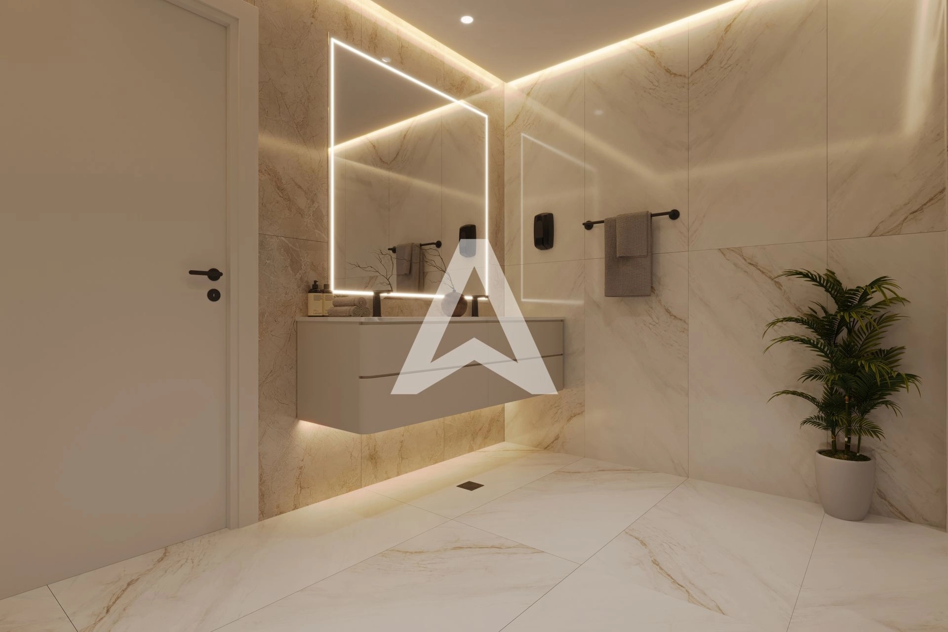 Displayed image from the thumbnail slider