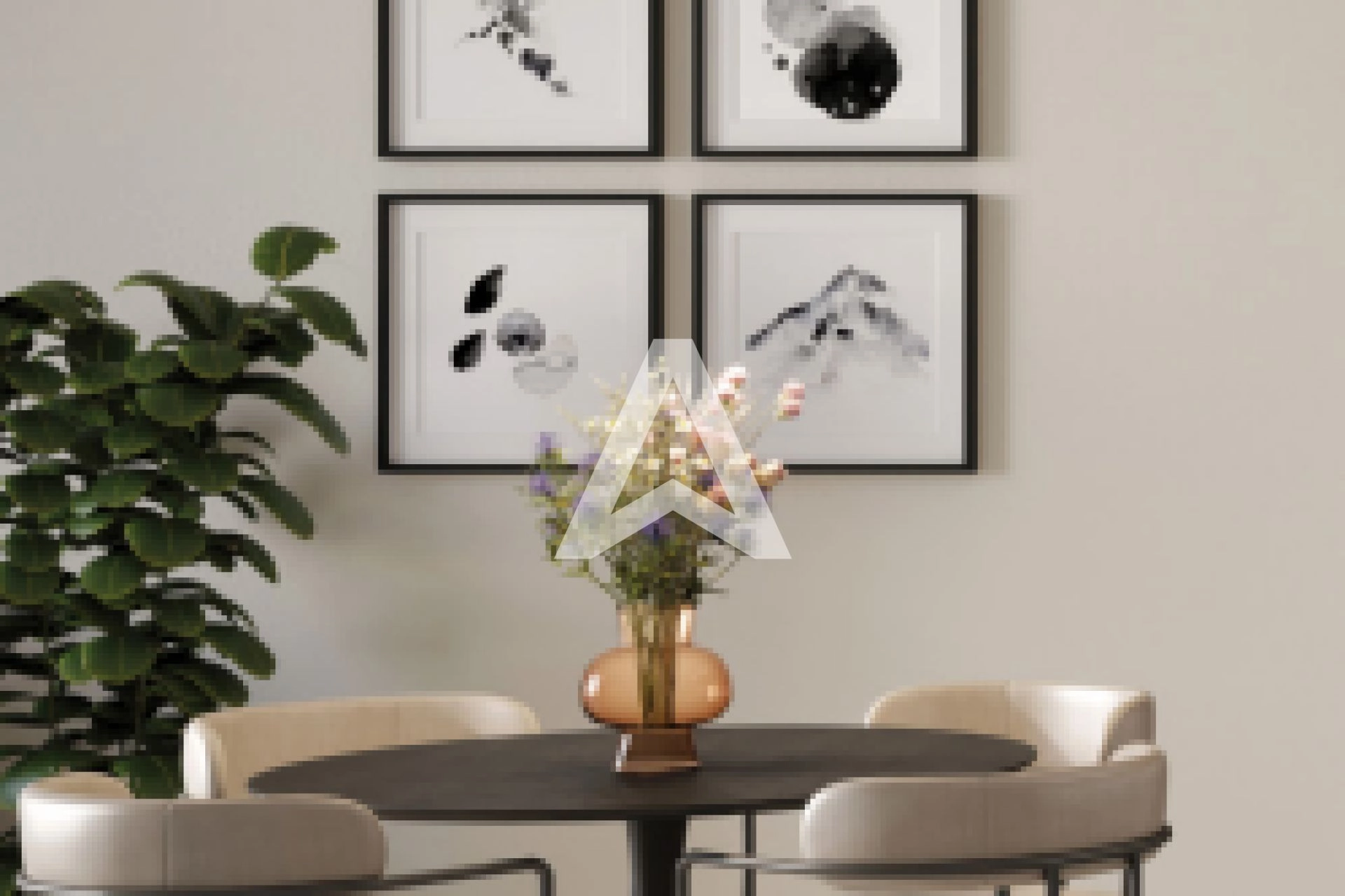 Displayed image from the thumbnail slider