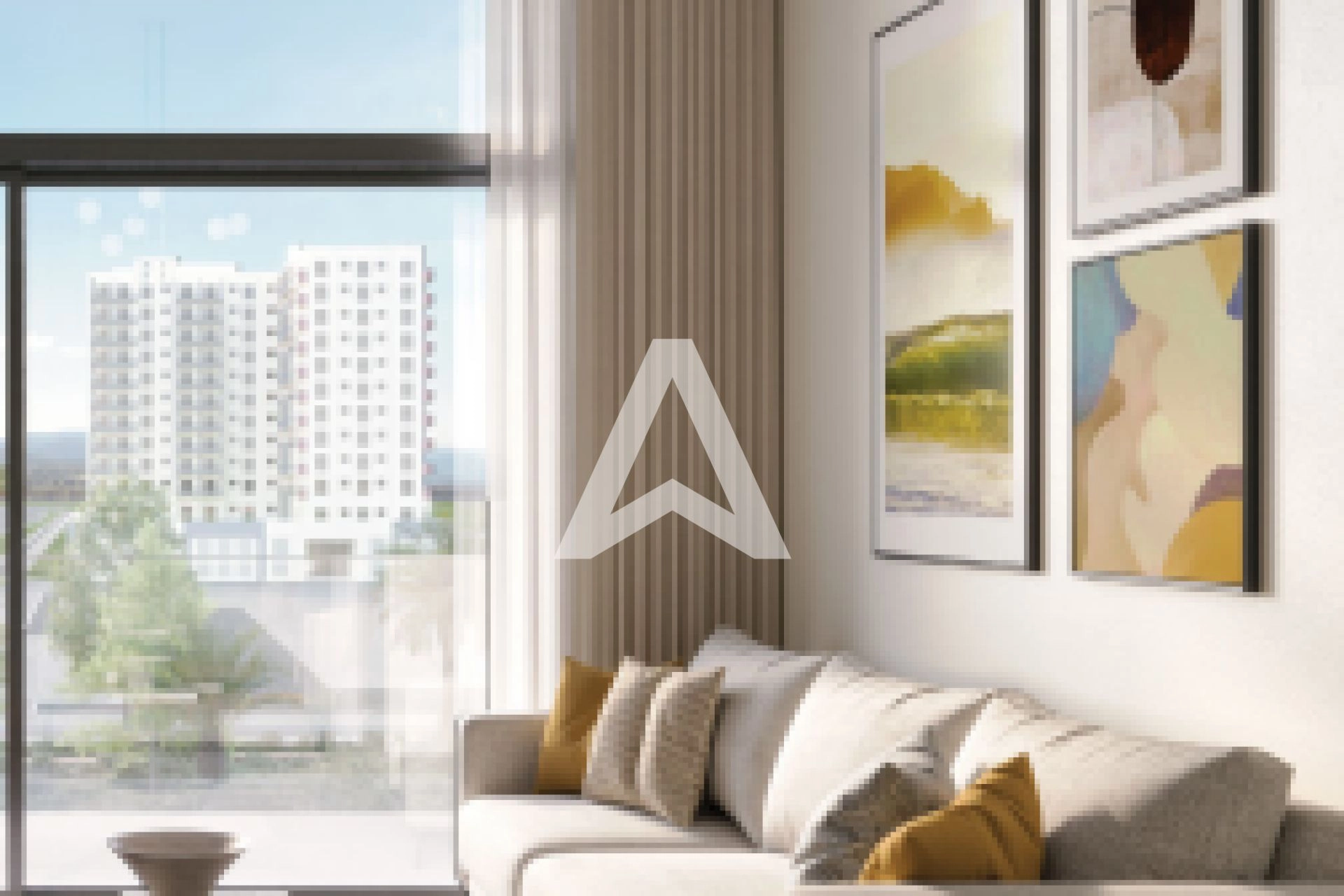 Displayed image from the thumbnail slider