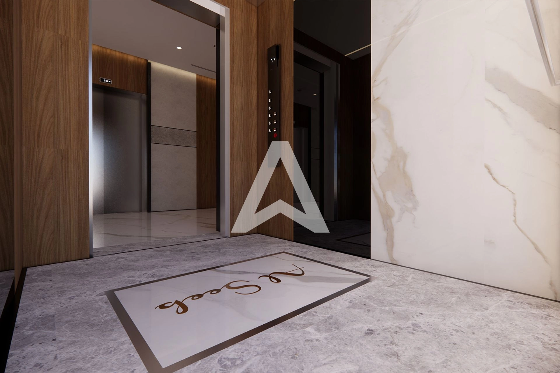 Displayed image from the thumbnail slider
