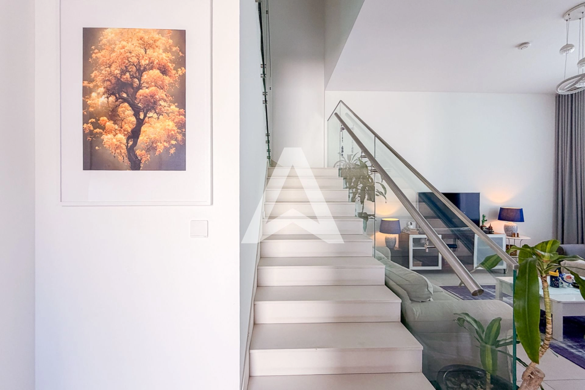 Displayed image from the thumbnail slider
