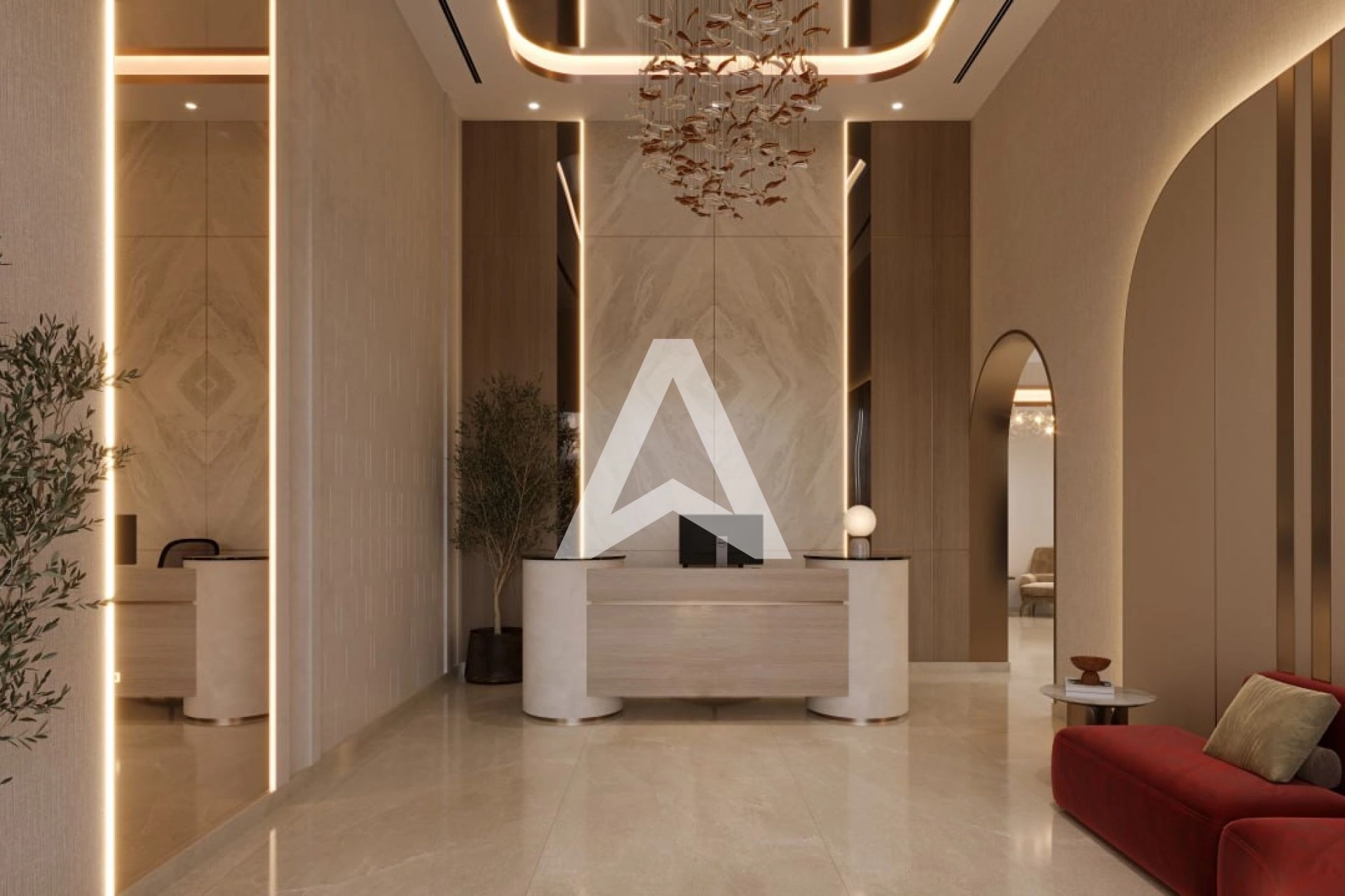 Displayed image from the thumbnail slider