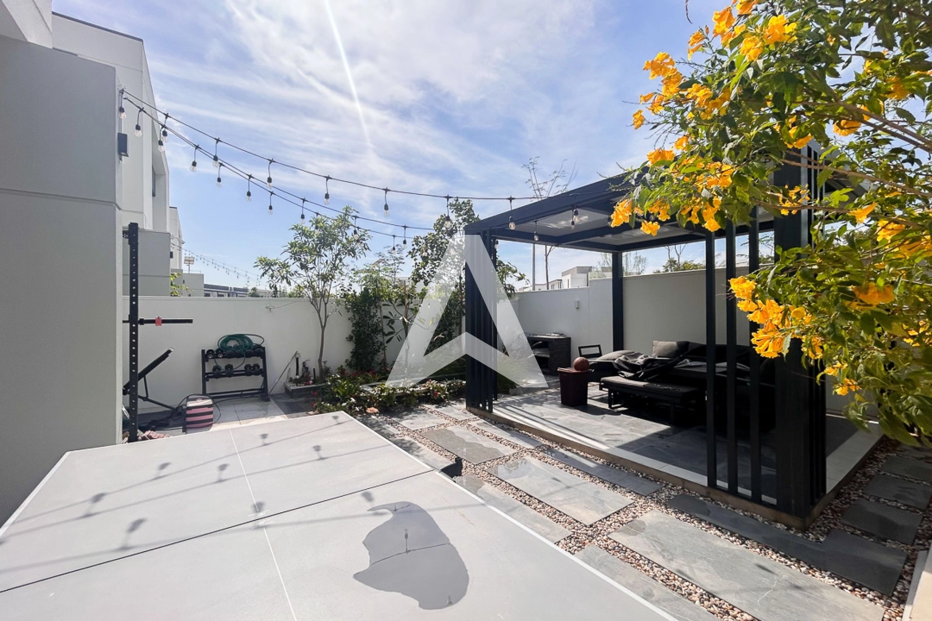 Displayed image from the thumbnail slider