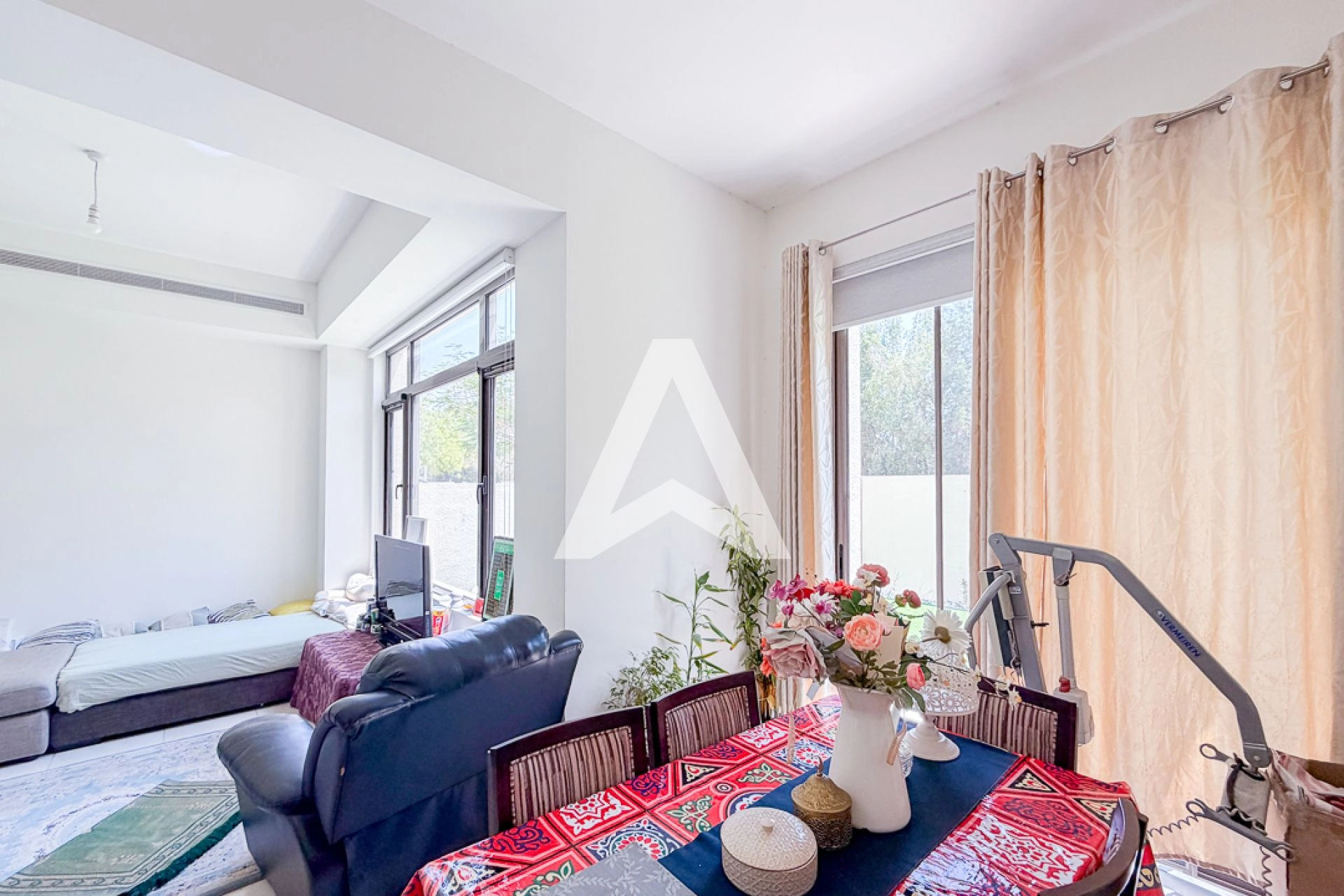 Displayed image from the thumbnail slider
