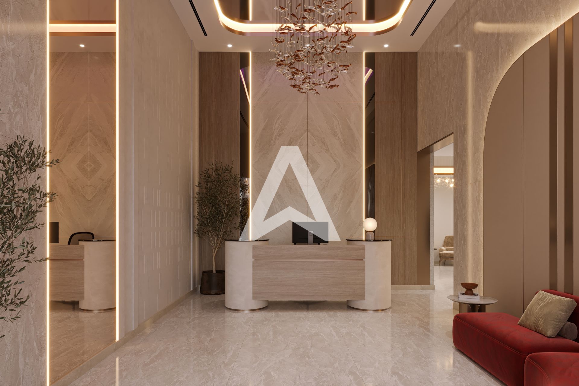 Displayed image from the thumbnail slider
