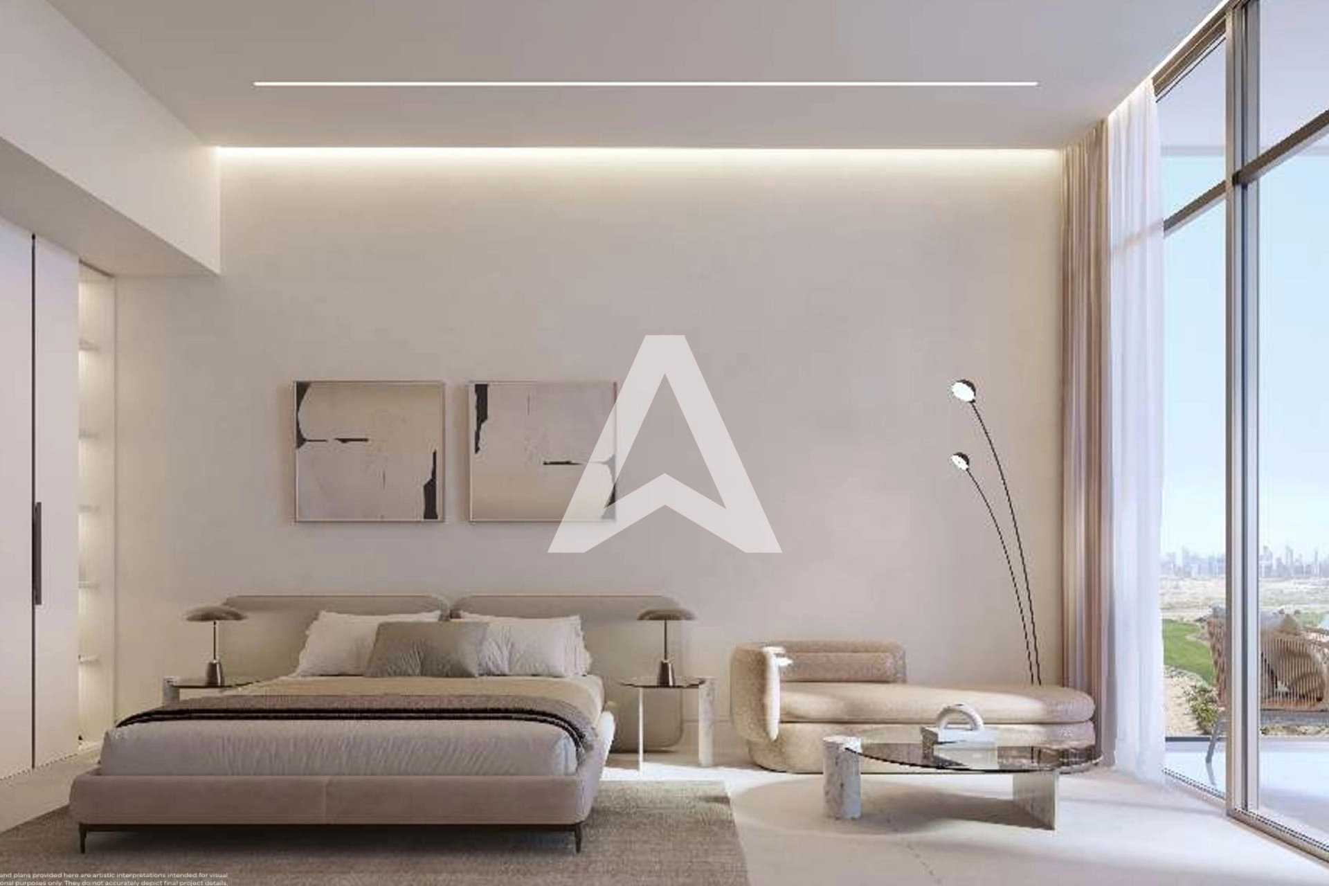 Displayed image from the thumbnail slider