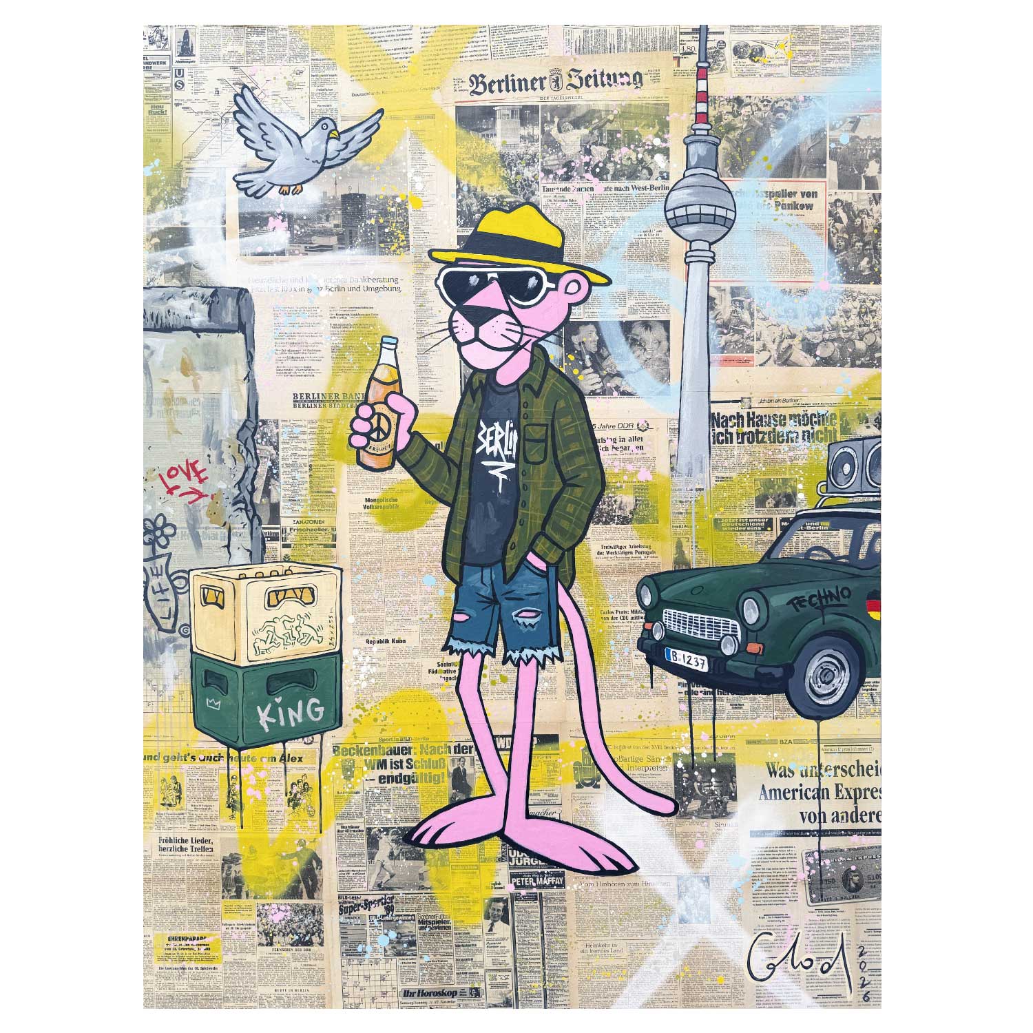 Berlin Calling — artwork by Marcin Glod