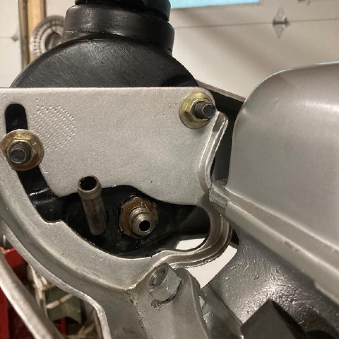 Powder coat brackets & valve covers