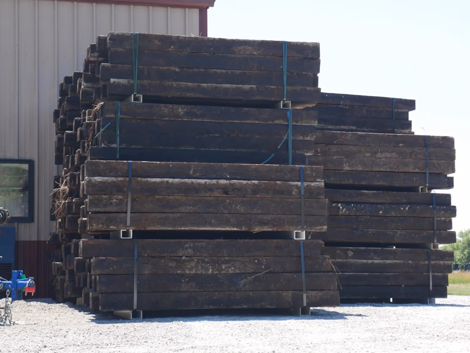 treated landscape timber