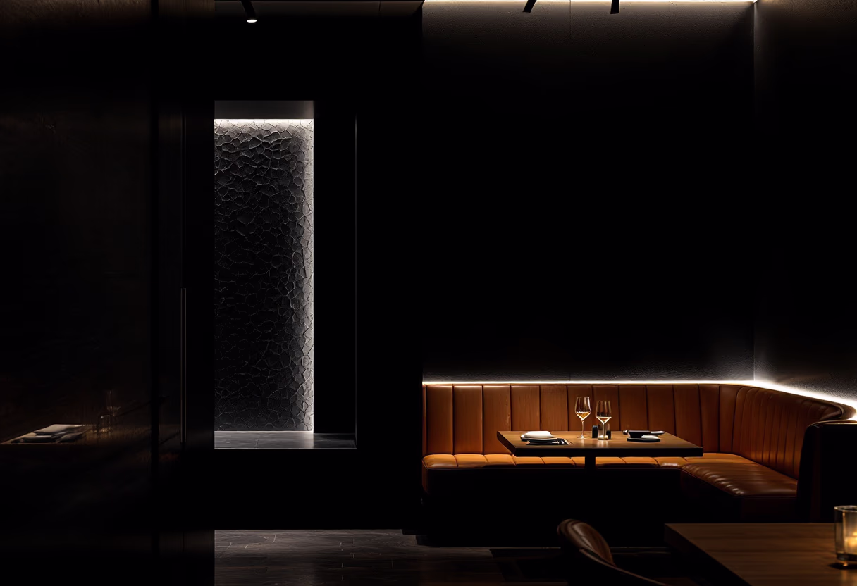 [background image] image of restaurant interior(for a modern restaurant)